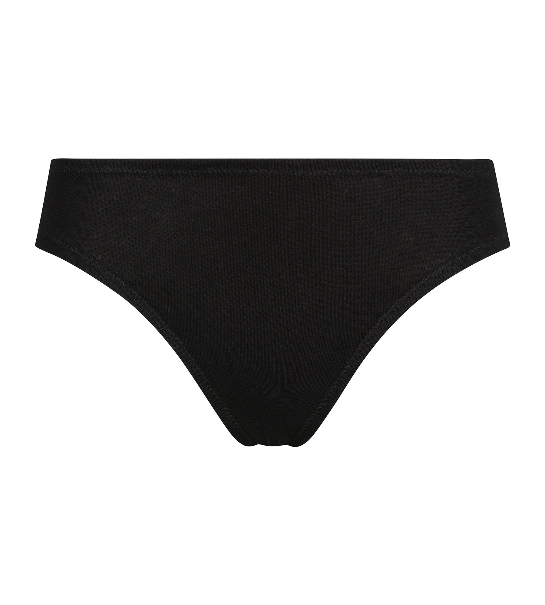 DIM Schwarzer Midi-Slip aus Baumwolle – Dim Daily