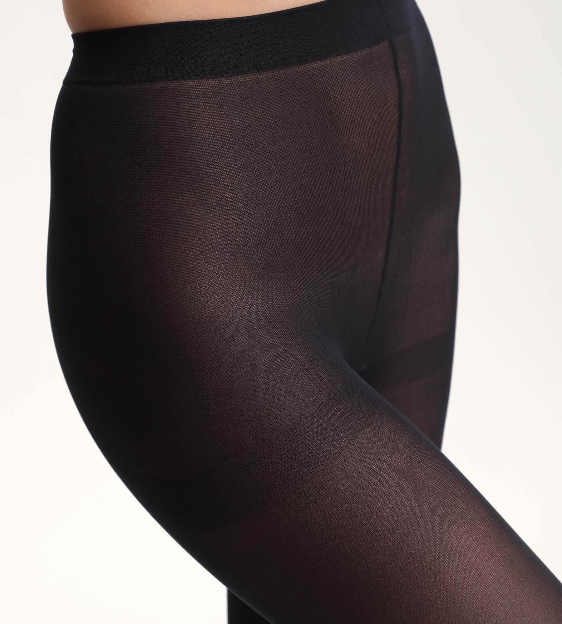 DIM Schwarze blickdichte Strumpfhose 40D - Beauty Resist