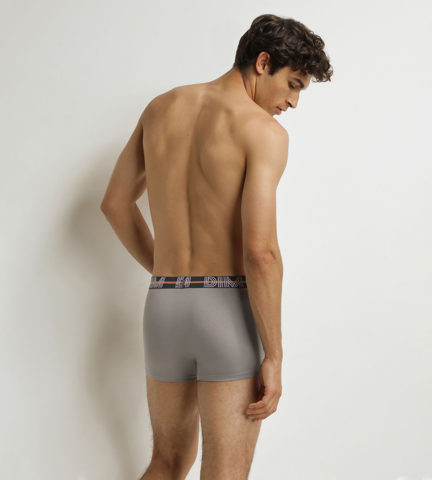DIM 3er-Pack Boxershorts für Männer Violett Grau Erde Powerful