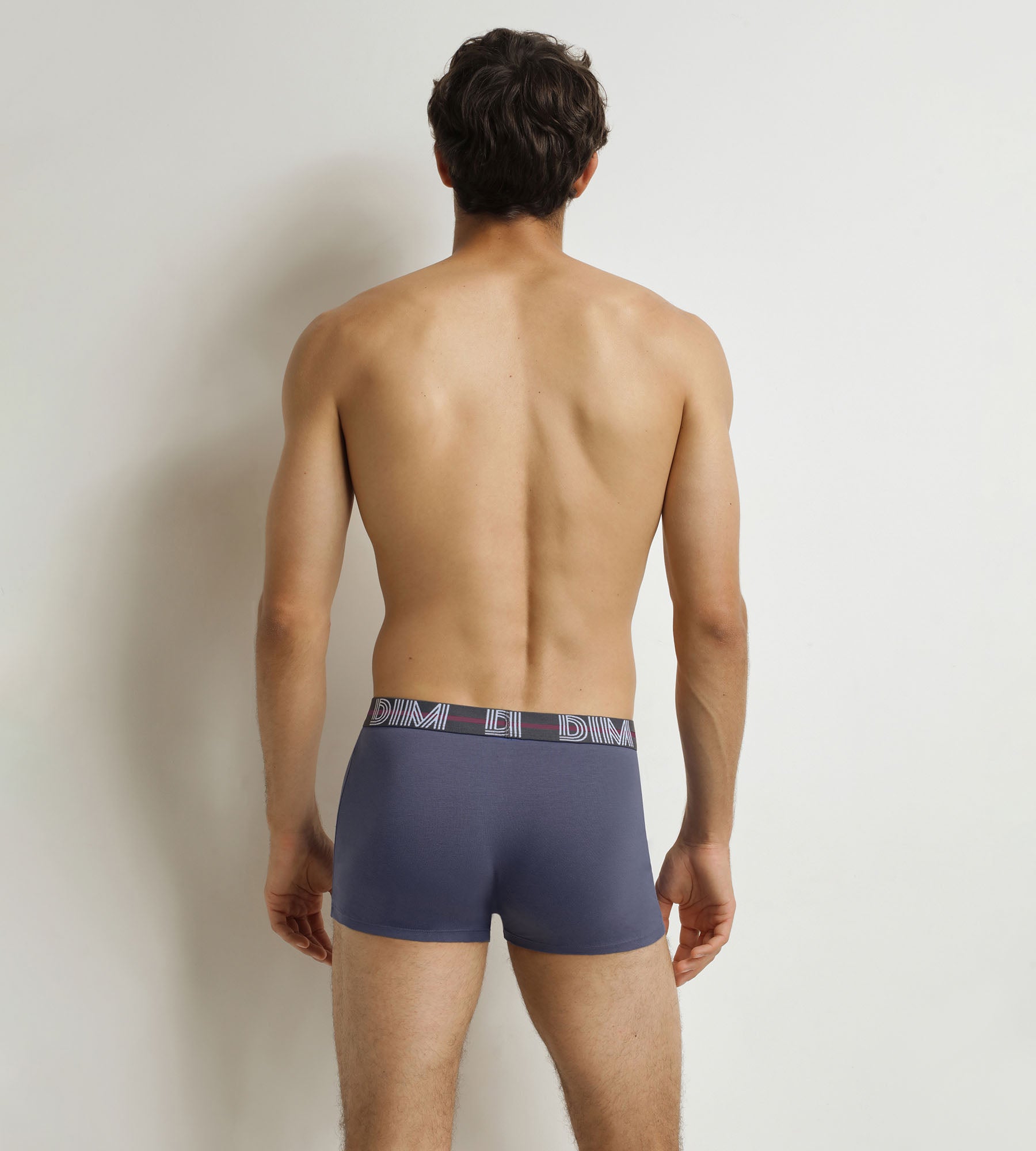 DIM 3er-Pack Boxershorts für Männer Rot Schwarz Blau Powerful