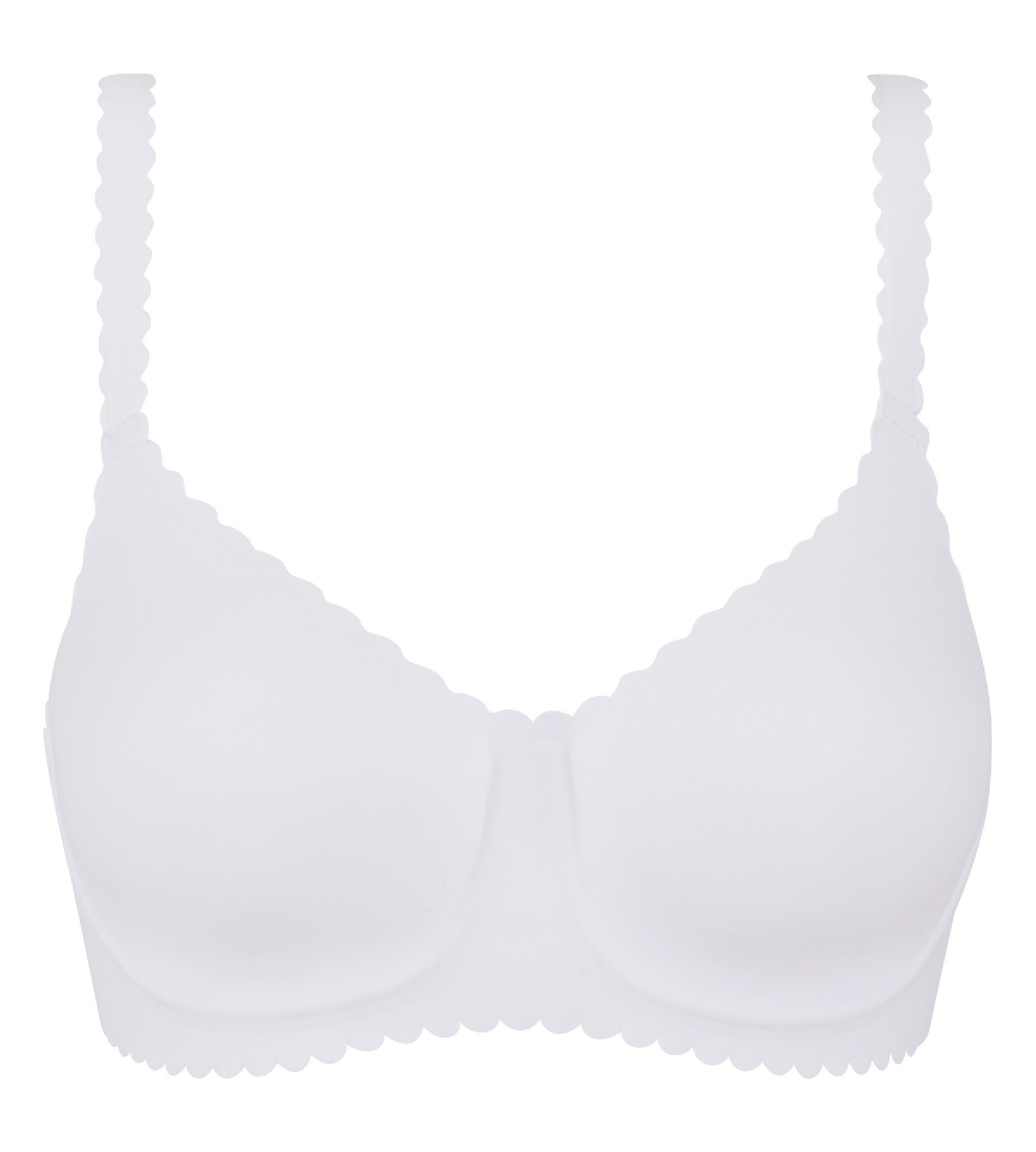 DIM Weißer Bügel-BH aus Mikrofaser - Body Touch