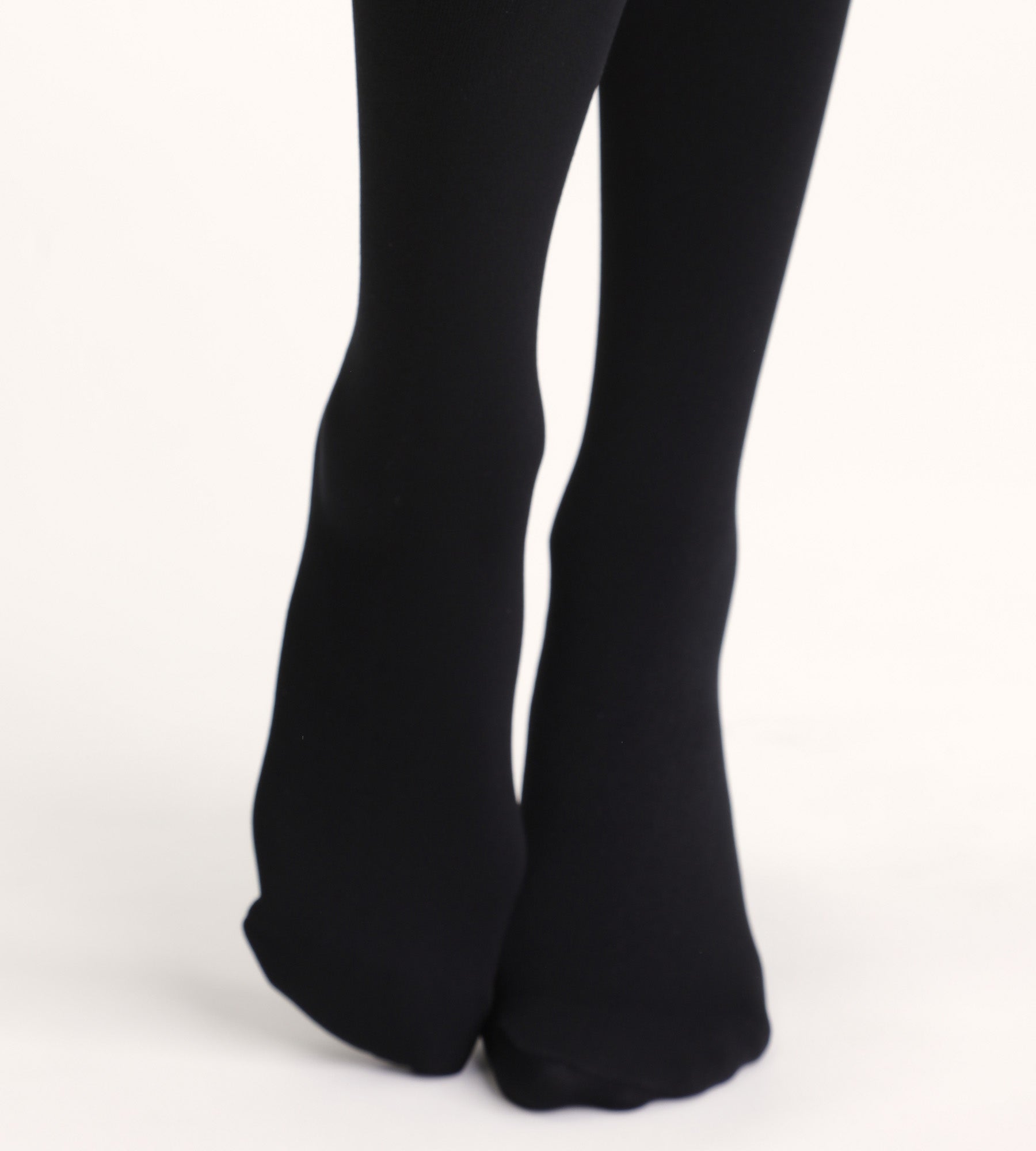 DIM Kniestrümpfe aus Fleece schwarz undurchsichtig 140D Dim Thermo