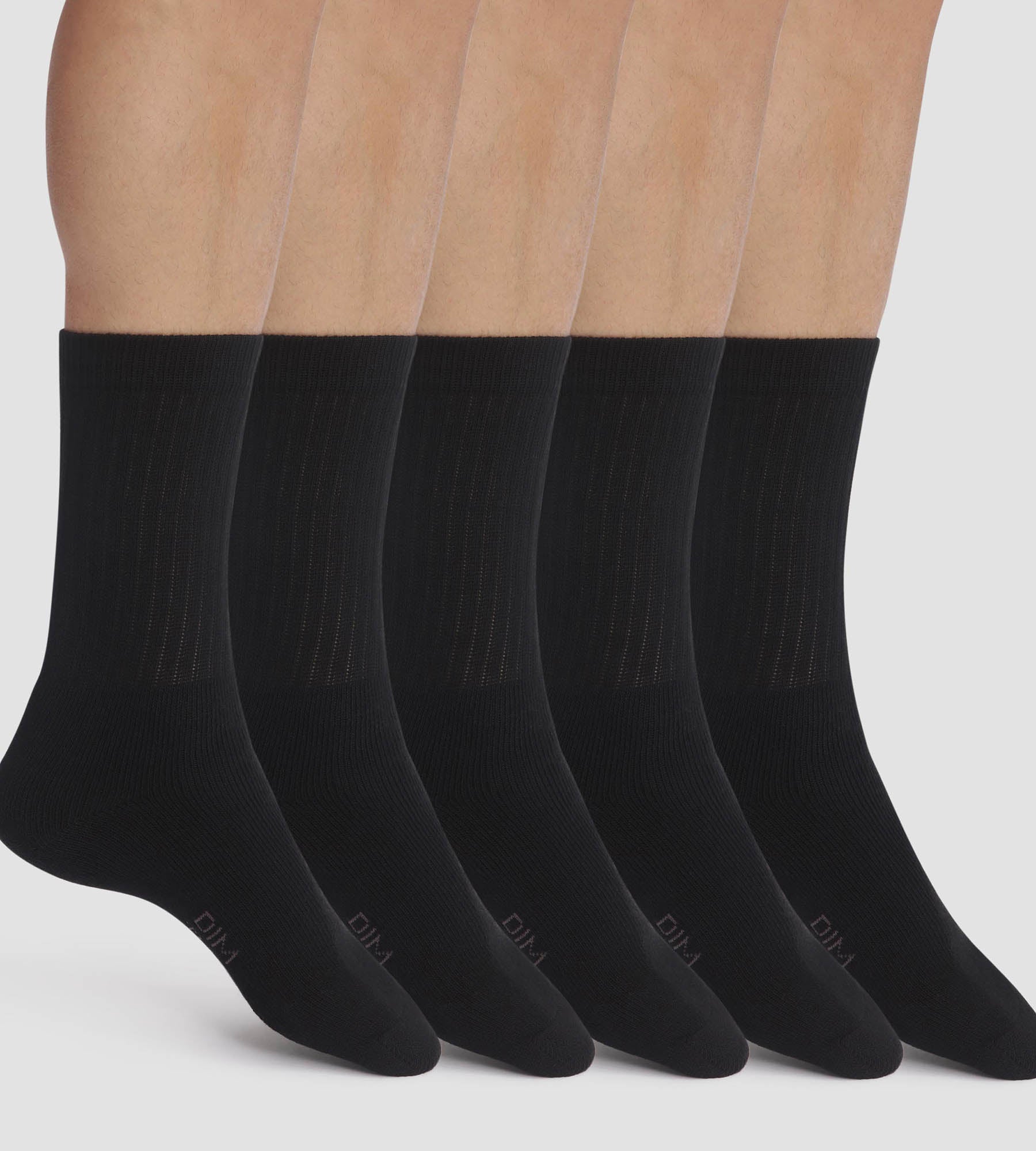 DIM Packung mit 5 Paar Herrensocken Black EcoDim Sport