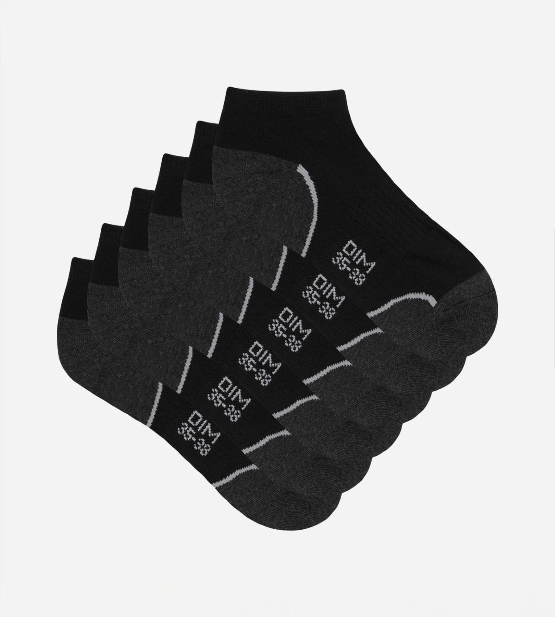 DIM Packung mit 3 Paar leichten Damen-Kurzsocken – Dim Sport