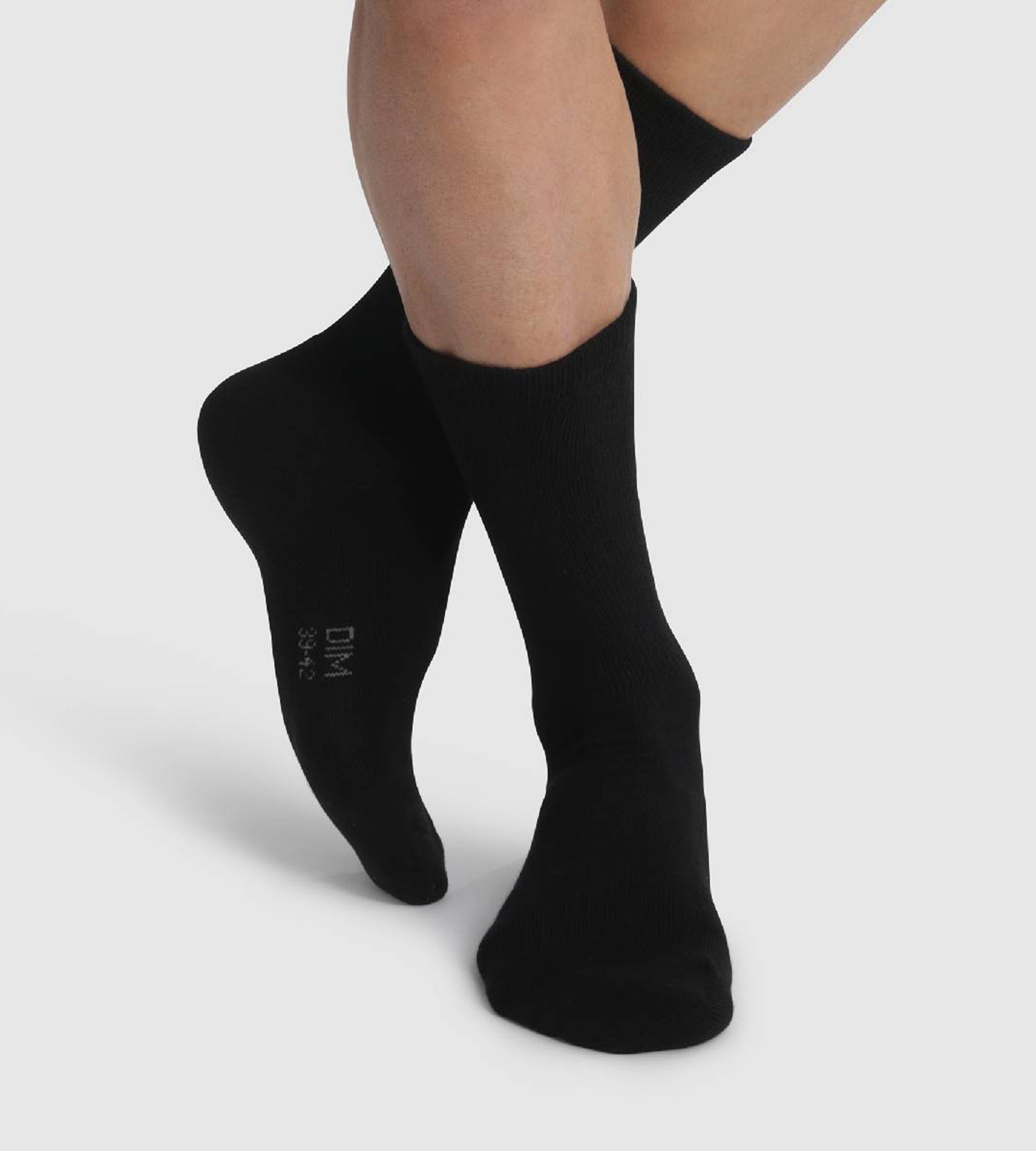 DIM 2er-Pack schwarze Herren-Outdoor-Socken