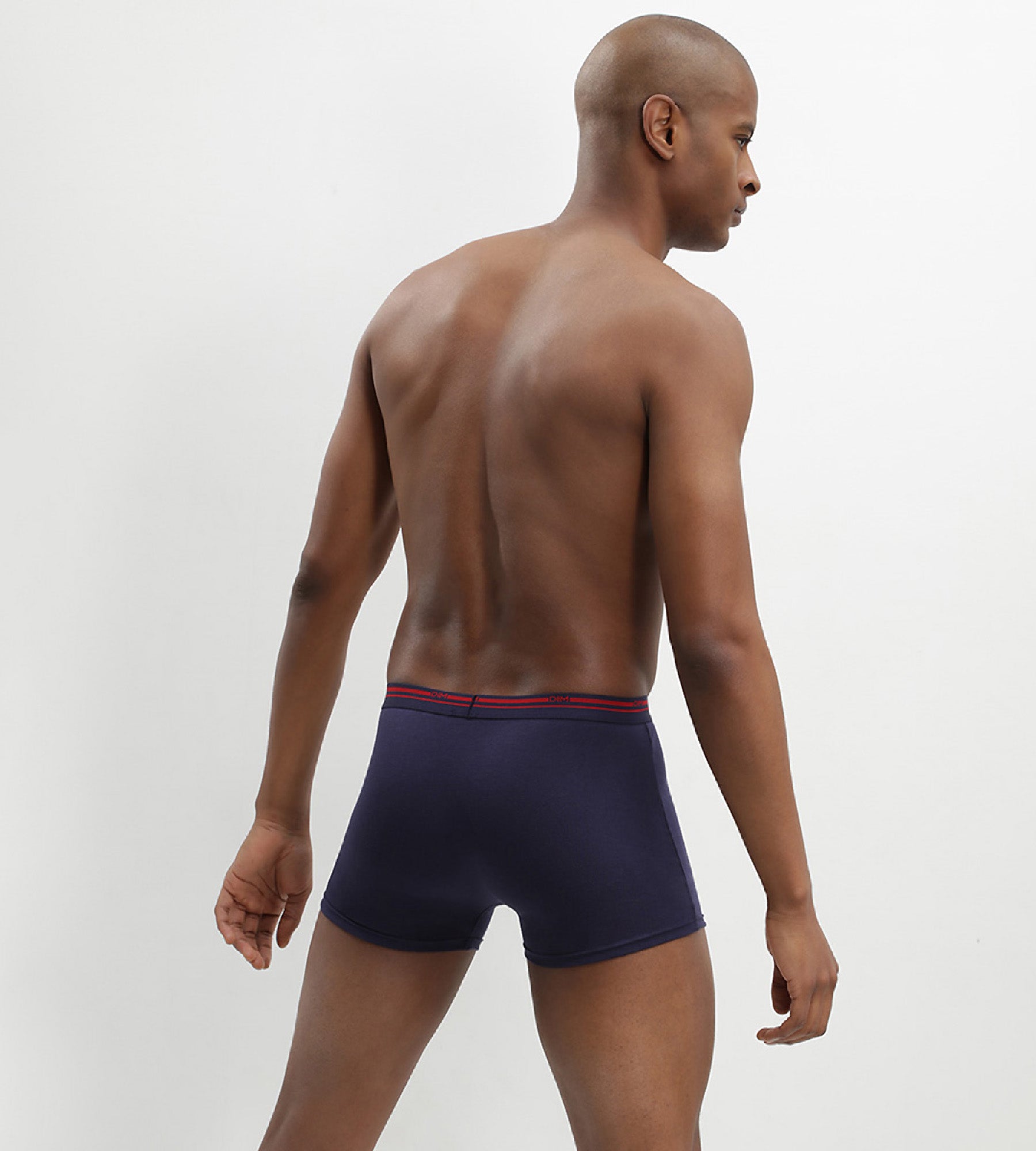 DIM 3er-Pack lavarote/dunkelblaue Boxershorts aus Stretch-Baumwolle - Classic Colors