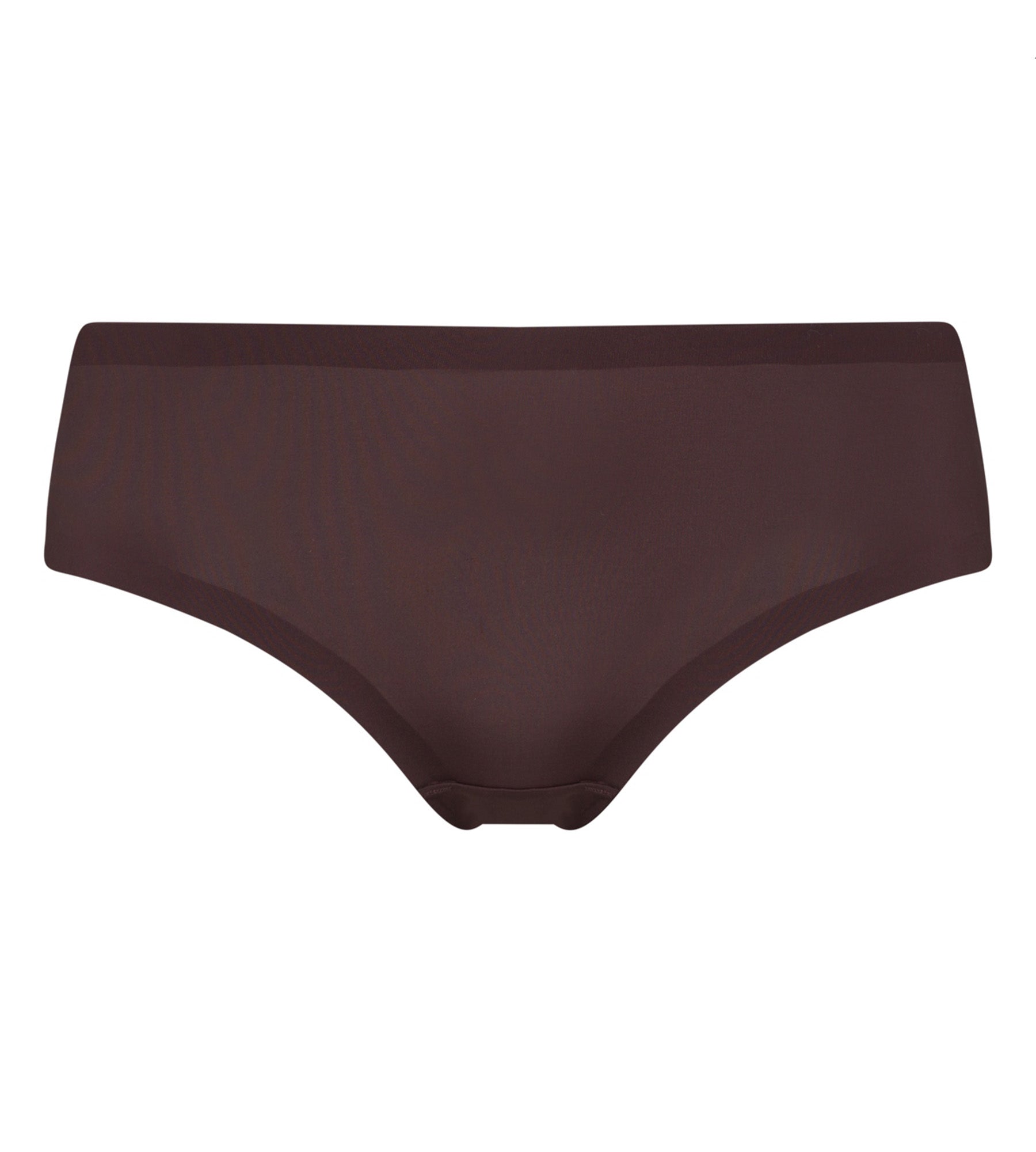 DIM Dunkelbrauner Slip aus Mikrofaser - InvisiFree