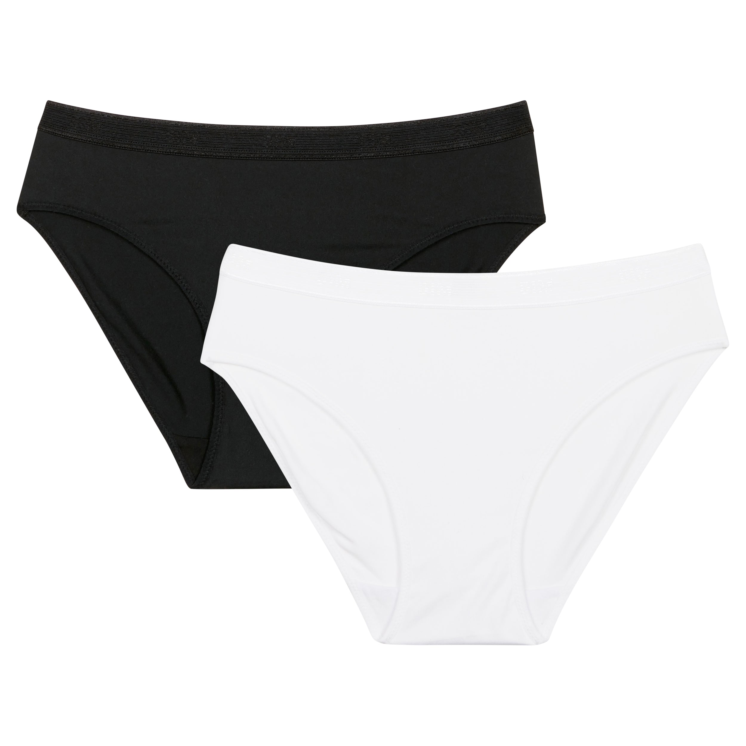DIM 2er-Pack weiße Mädchenslips aus Mikrofaser – DIM Pocket Micro