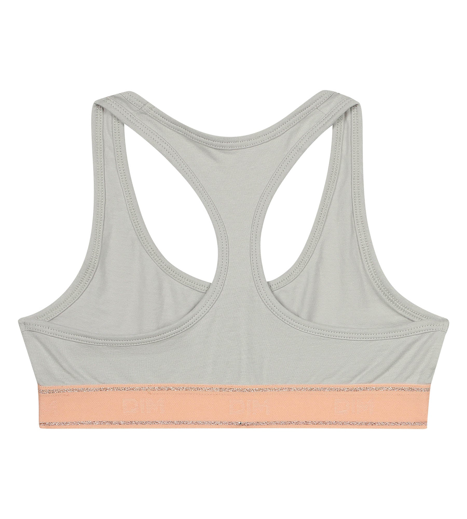 DIM Mädchen-BH Grau und Rosa Dim Sport