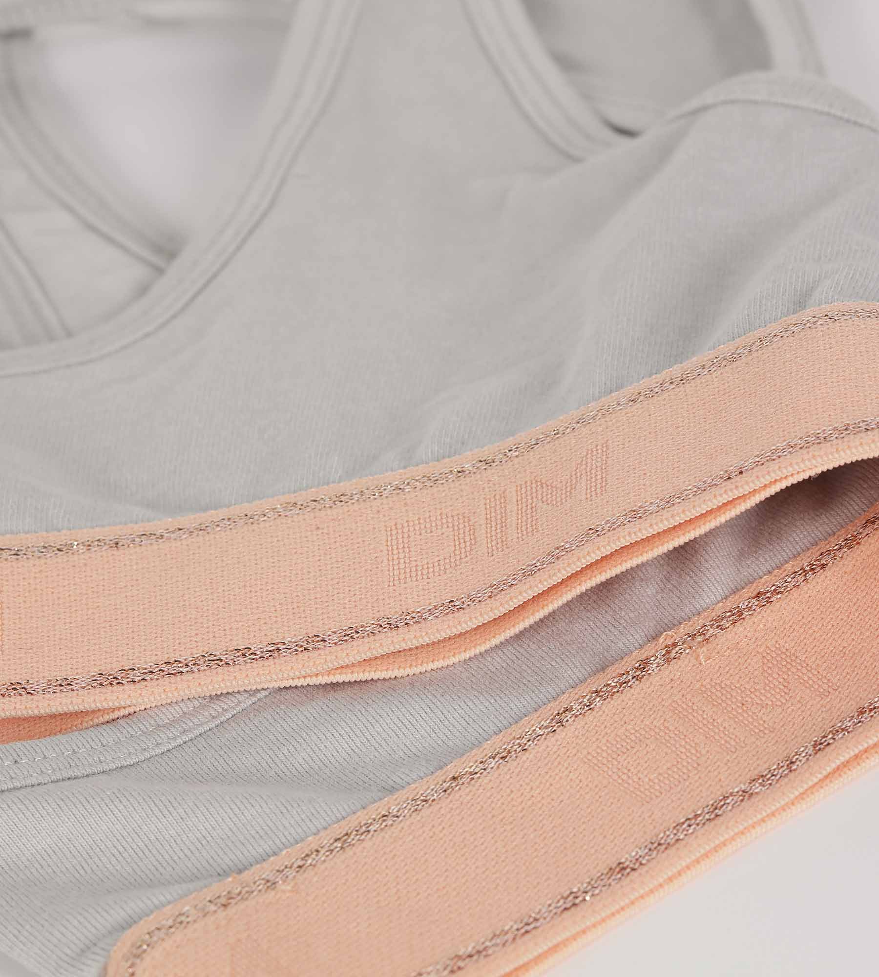 DIM Mädchen-BH Grau und Rosa Dim Sport
