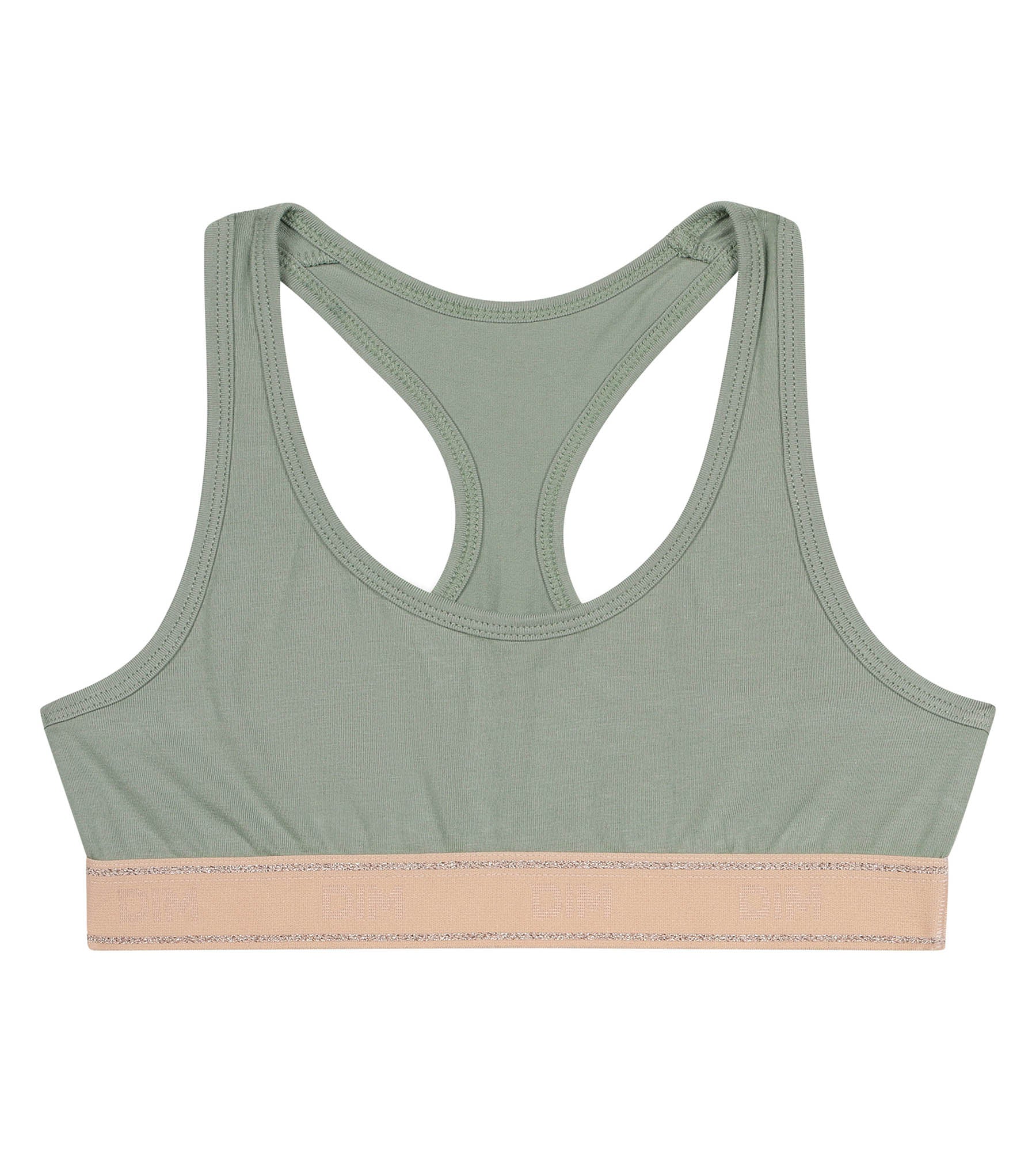 DIM BH für Mädchen Grün und Rosa Dim Sport
