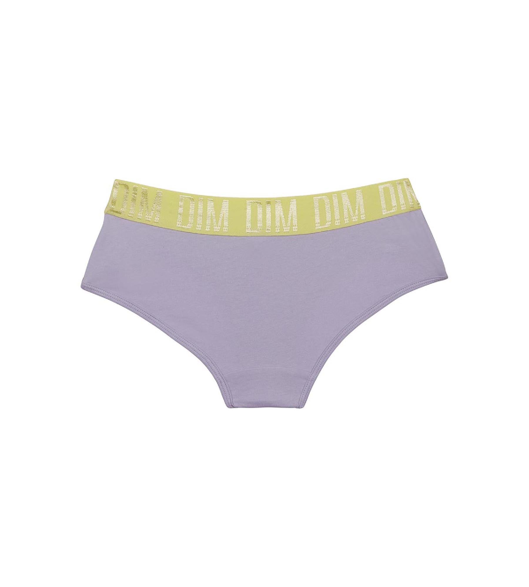 DIM Lila Mädchen-Shorty aus Stretch-Baumwolle - DIM Sport
