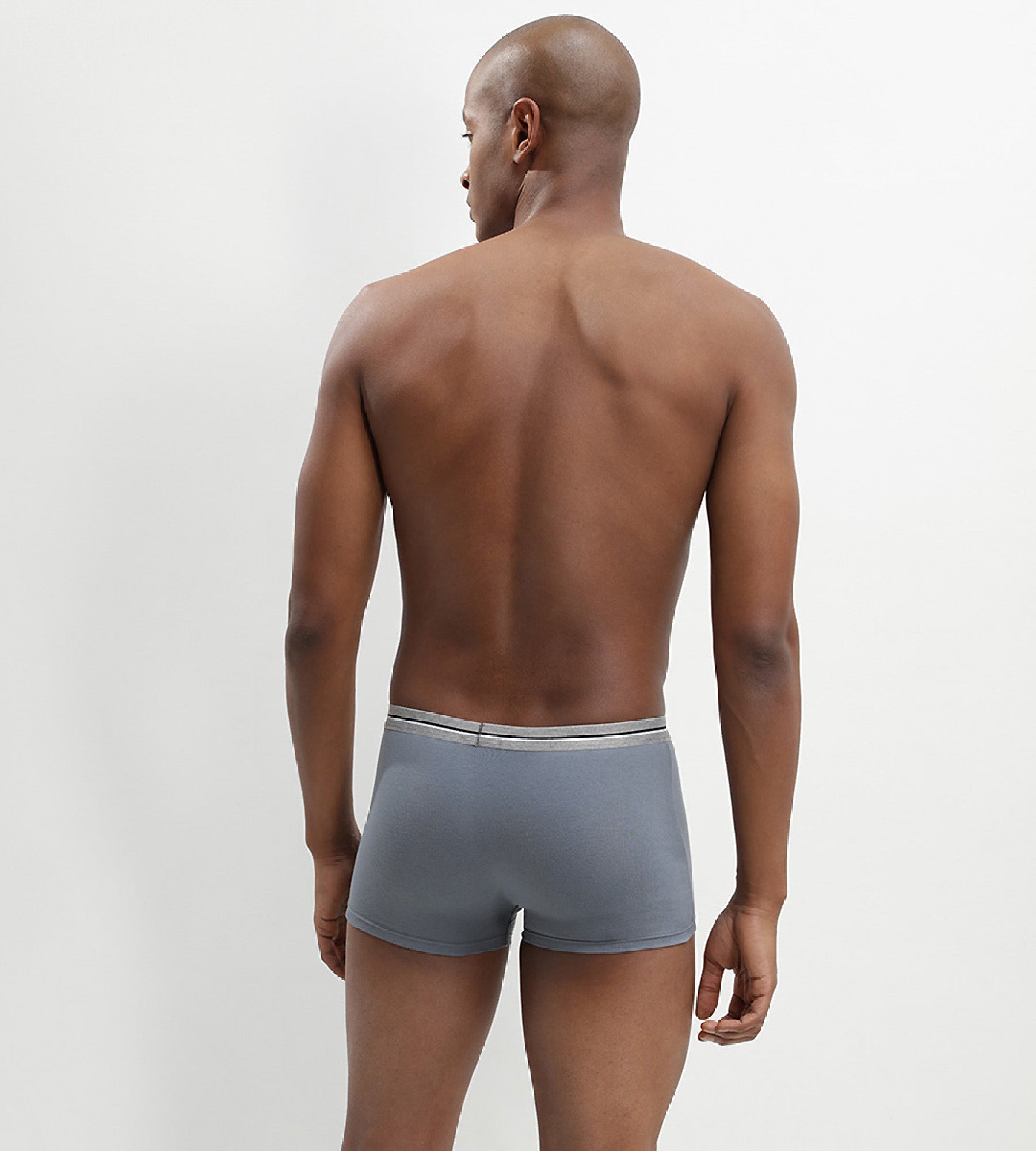 DIM 3er-Pack Boxershorts aus robuster Stretch-Baumwolle schwarz/grau - Ultra Resist