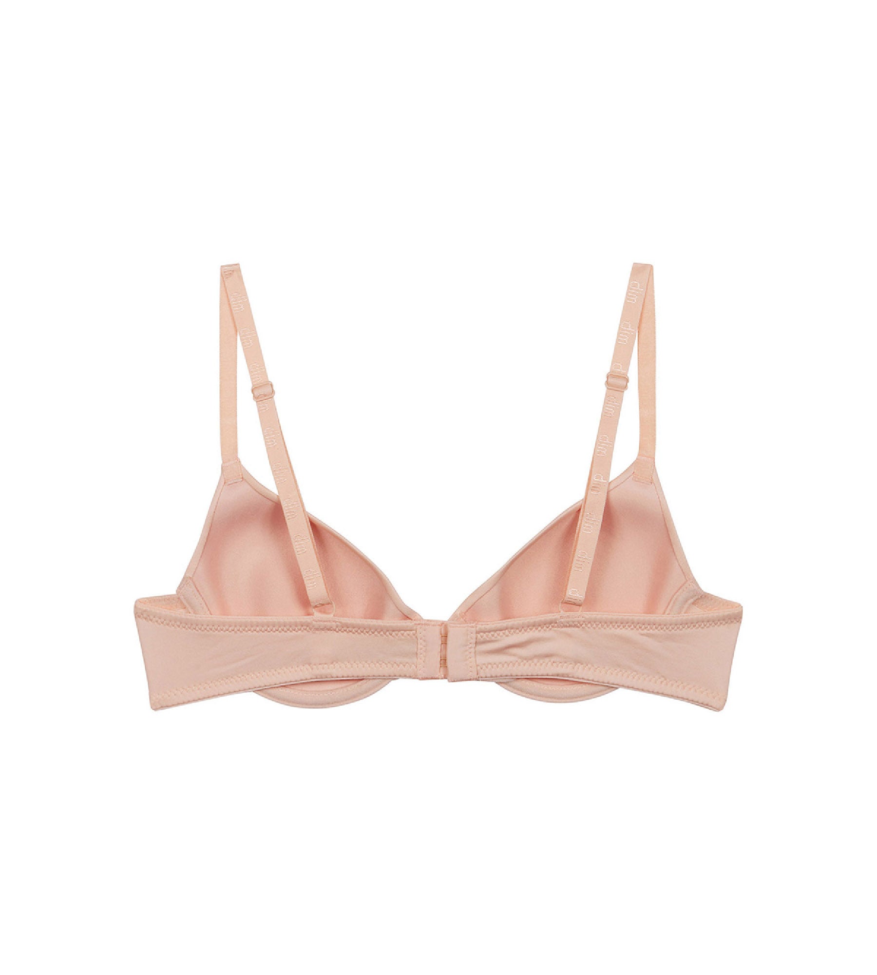 DIM Nudefarbener wattierter Bügel-BH für Mädchen - DIM Invisible