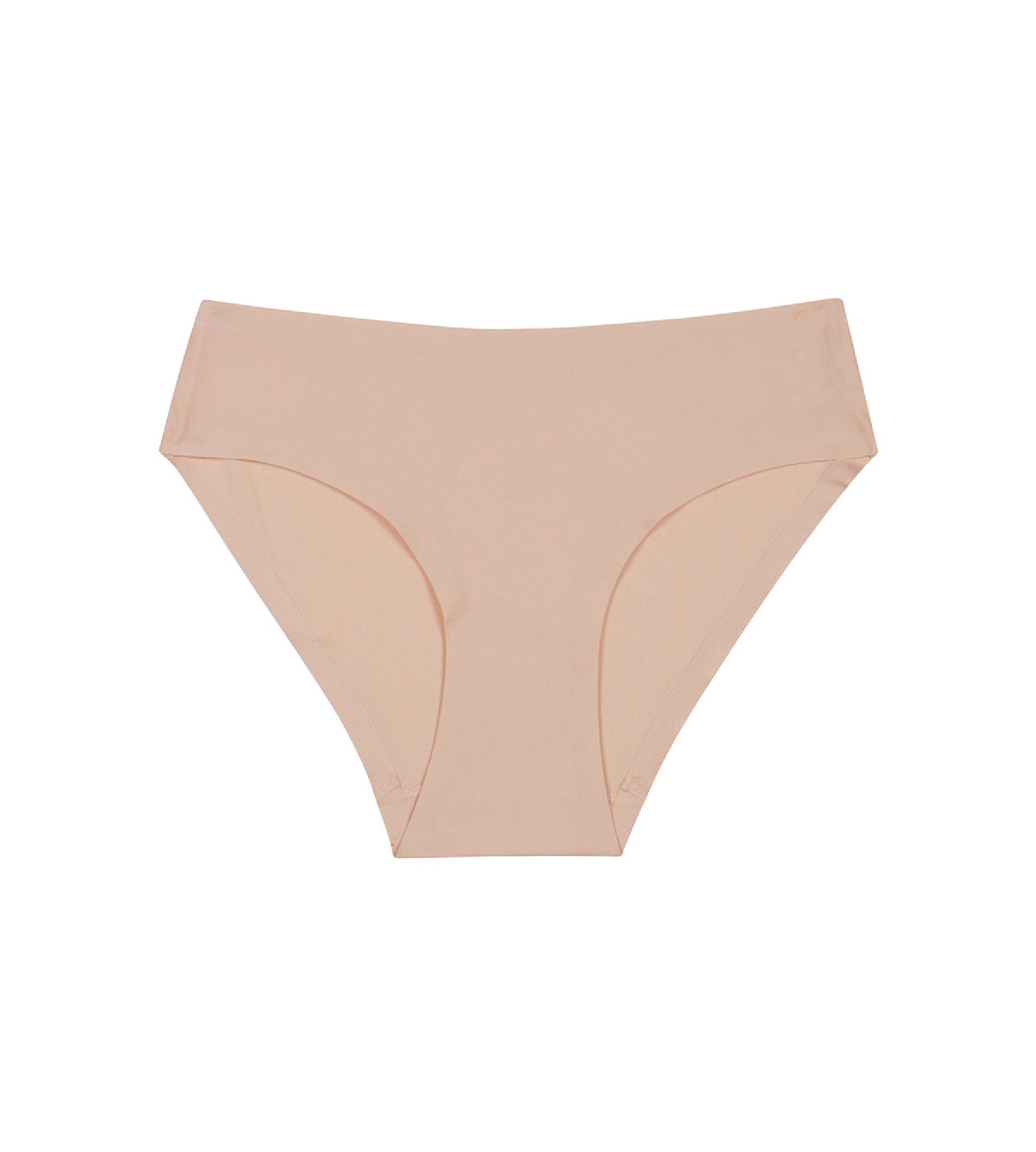 DIM Nudefarbener Mädchen-Slip aus Mikrofaser - DIM Invisible