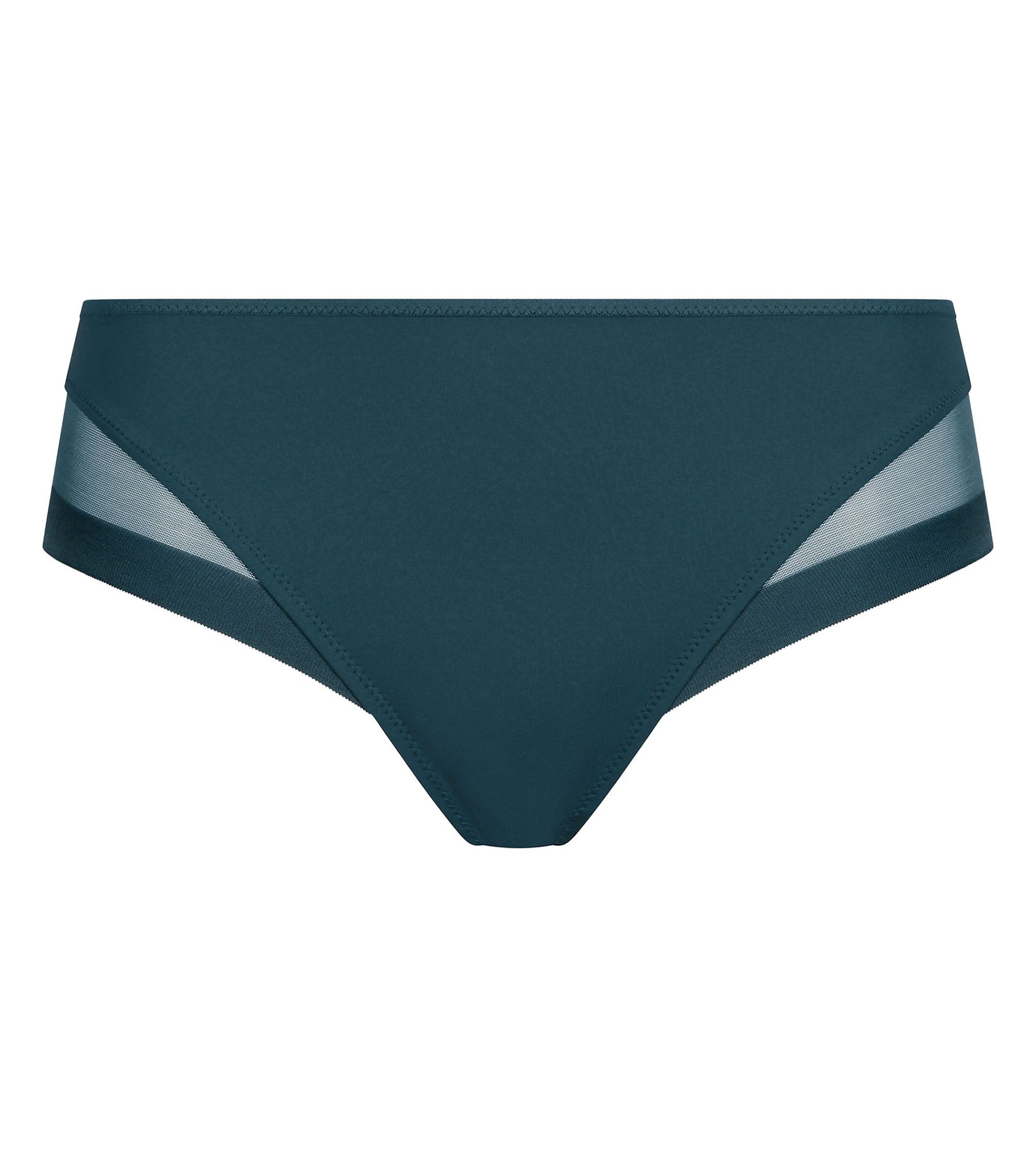 DIM Slip, Damen, halbtransparent Tannengrün Dim Generous
