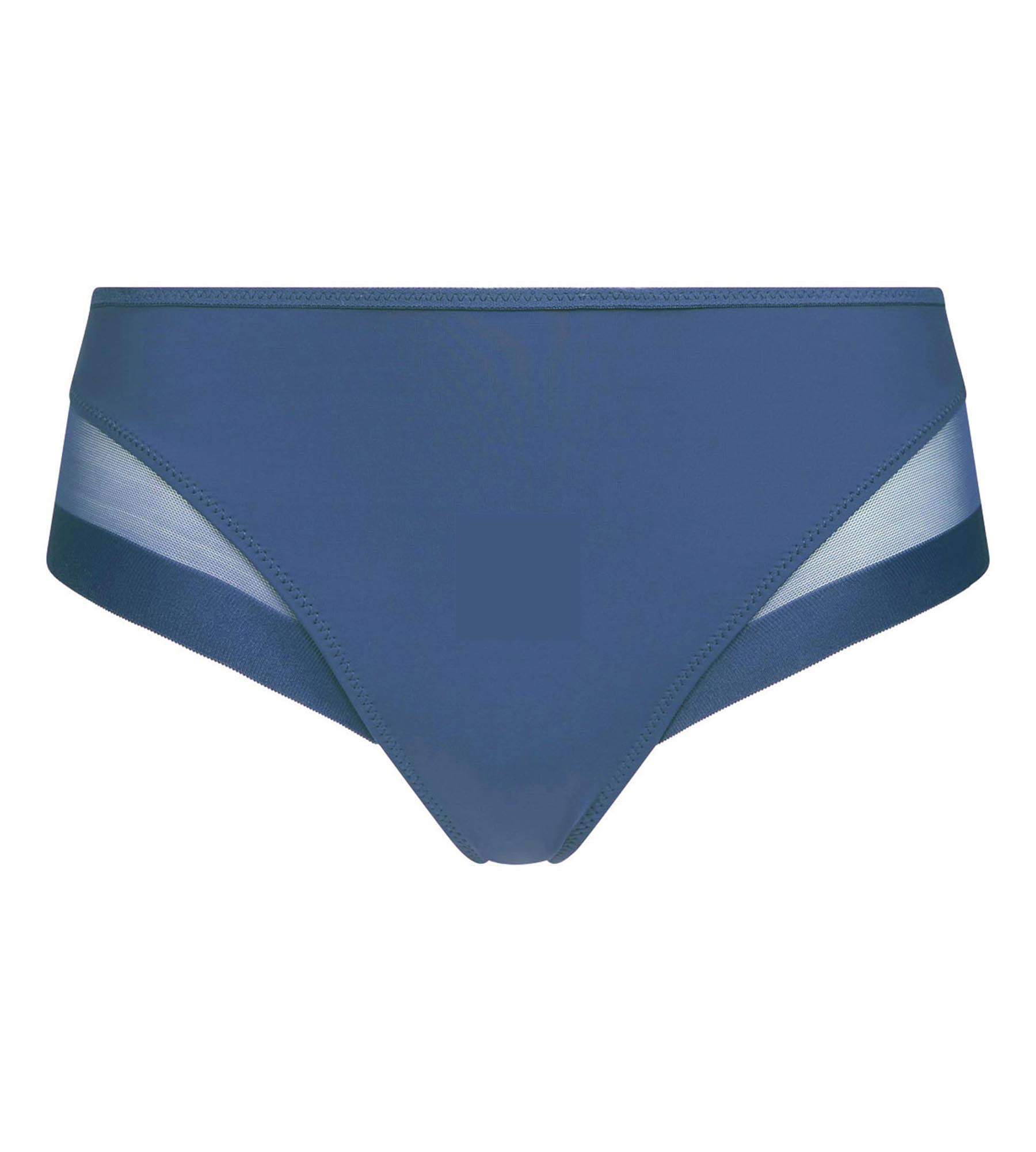 DIM Porzellanblauer Mikrofaser–Slip mit Tülleinsätzen – Generous