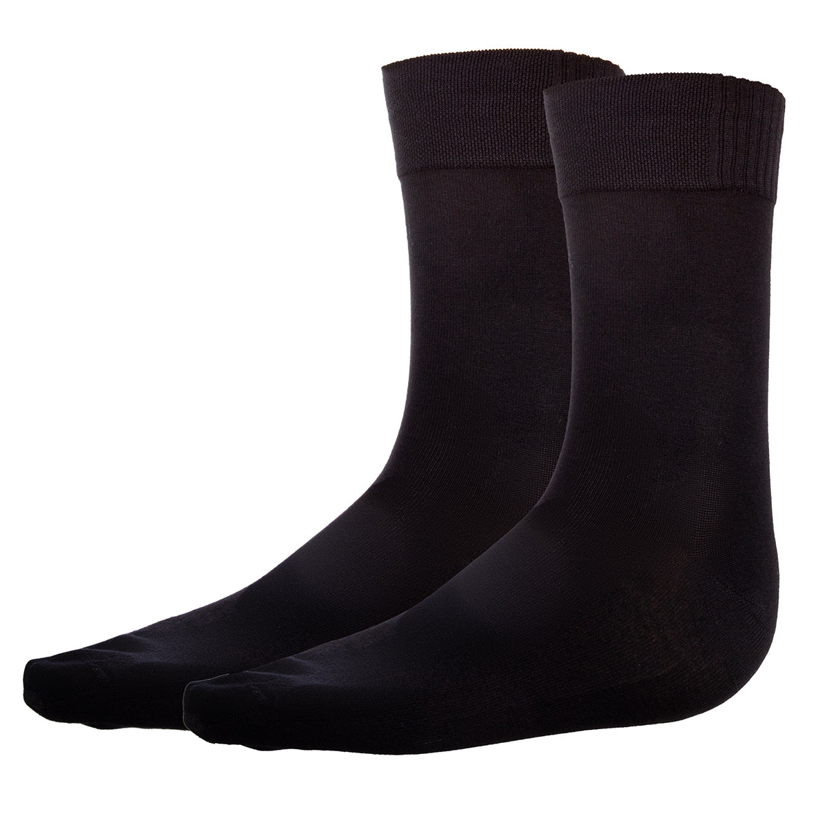 DIM Schwarze Herrensocken aus Viskose Dim Bambou