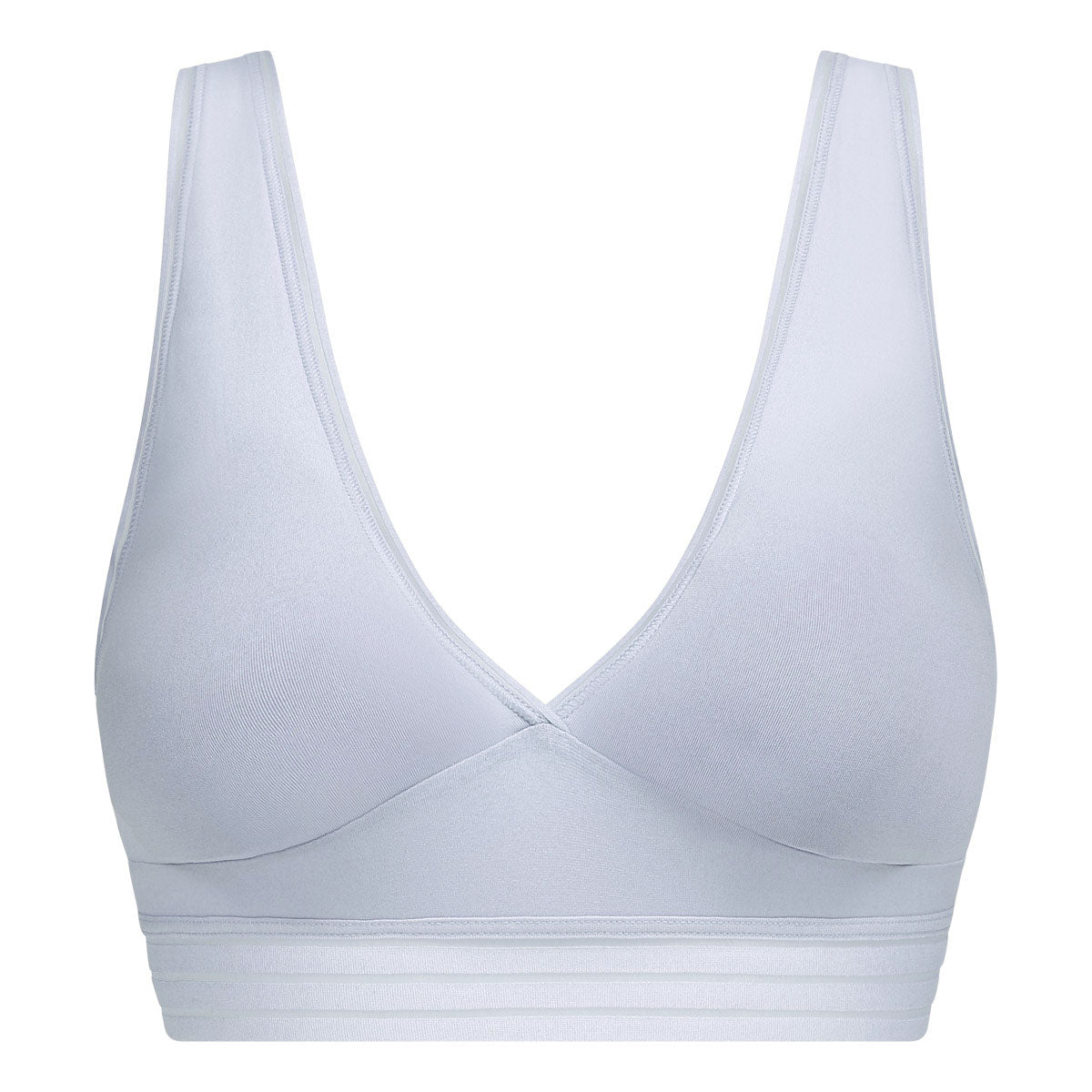 DIM Leinenblauer Triangel-BH ohne Bügel aus Mikrofaser - Oh My DIM's