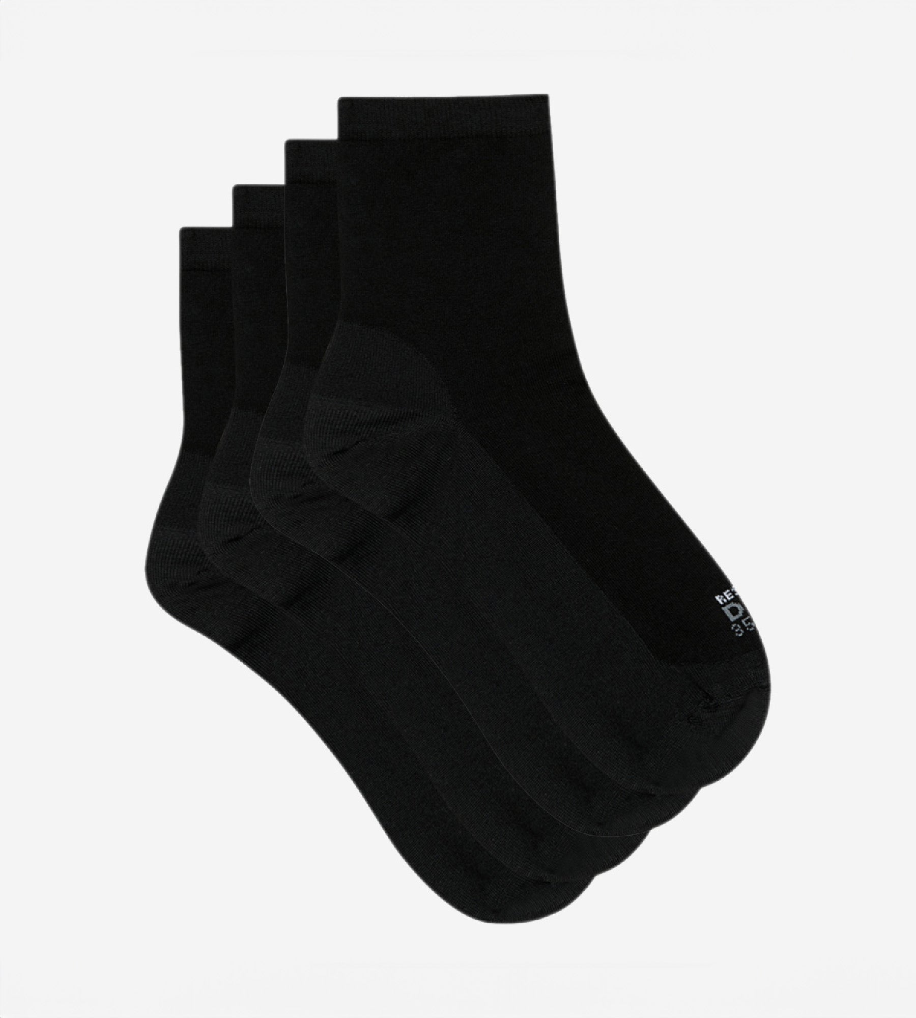 DIM 2er-Pack extra-haltbare Damensocken in Schwarz - Ultra Resist