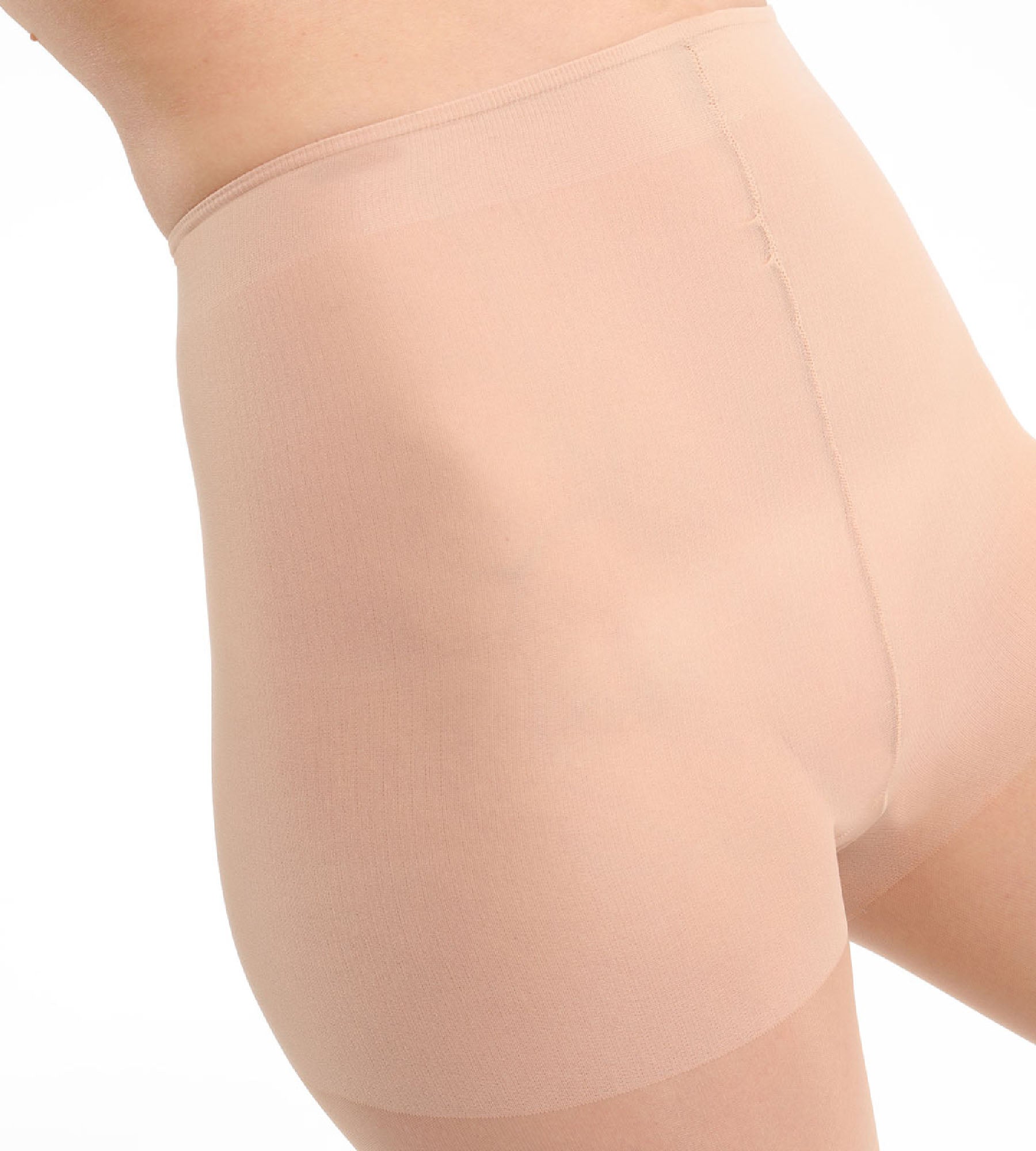 DIM Transparente Strumpfhose 15D mit Nude-Effekt in Sand - DIM Sublim