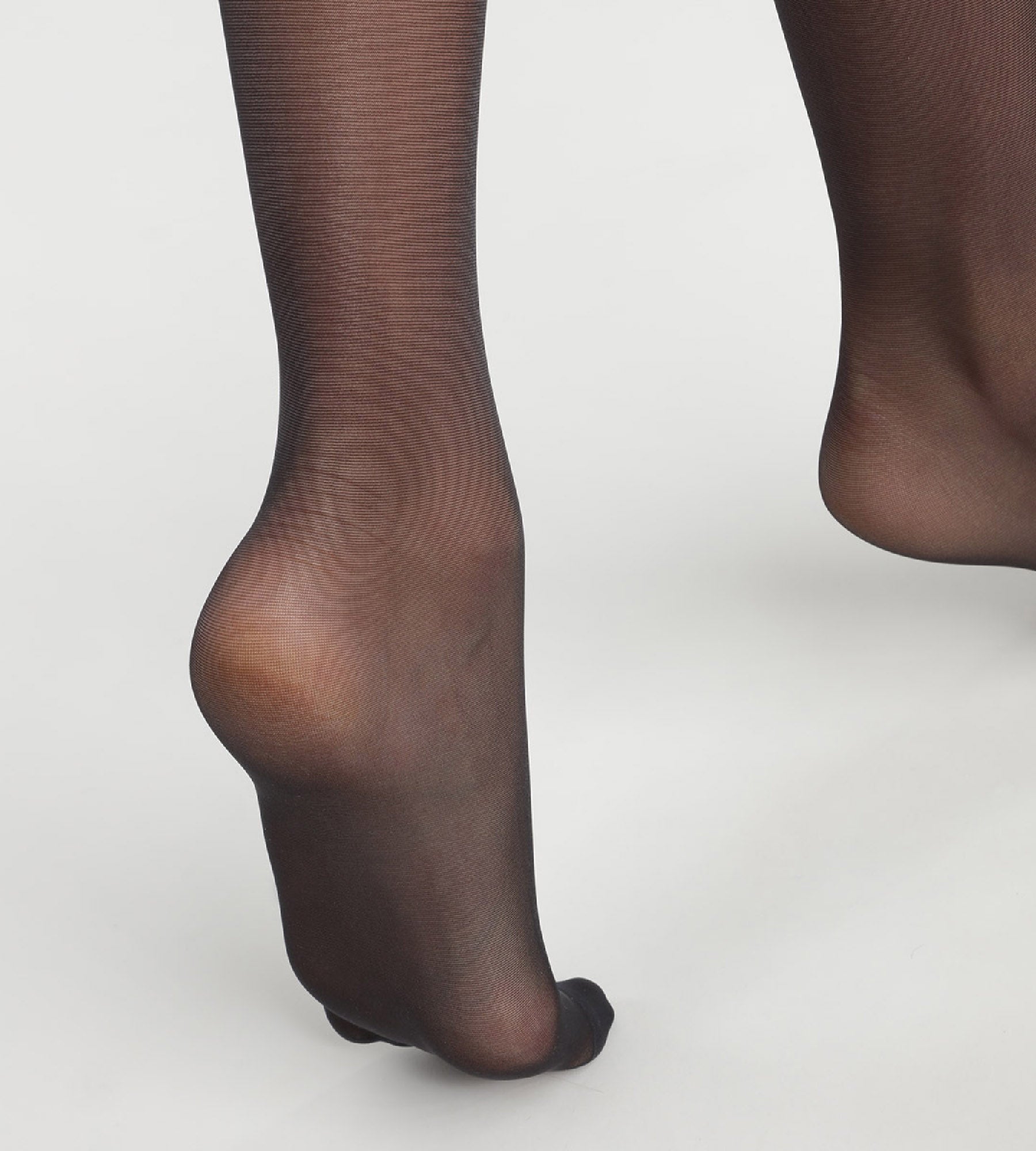 DIM 2er-Pack transparente Kniestrümpfe 20D mit Lycra® in Schwarz - Ultra Resist