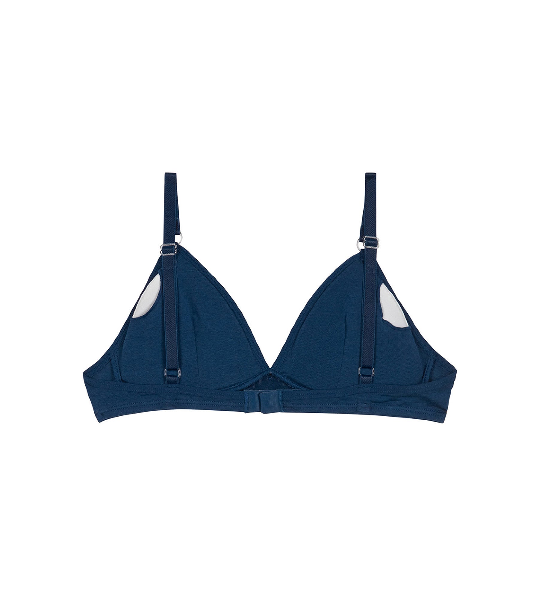 DIM Marineblauer bügelloser Mädchen-BH aus Bio-Baumwolle - DIM Skin Care
