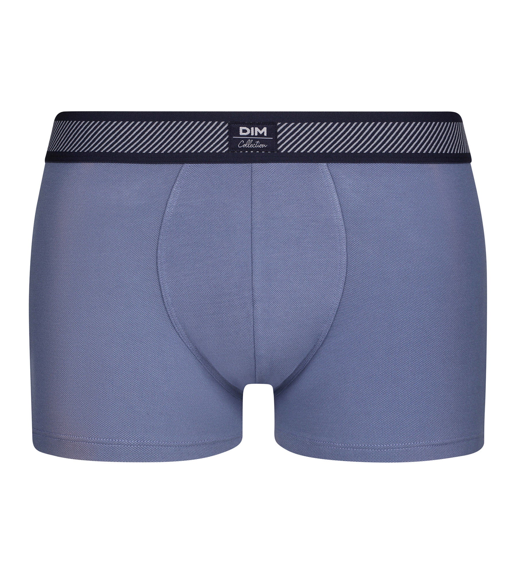 DIM Blau Maya Piqué Boxershorts aus Modal-Baumwolle - DIM Smart