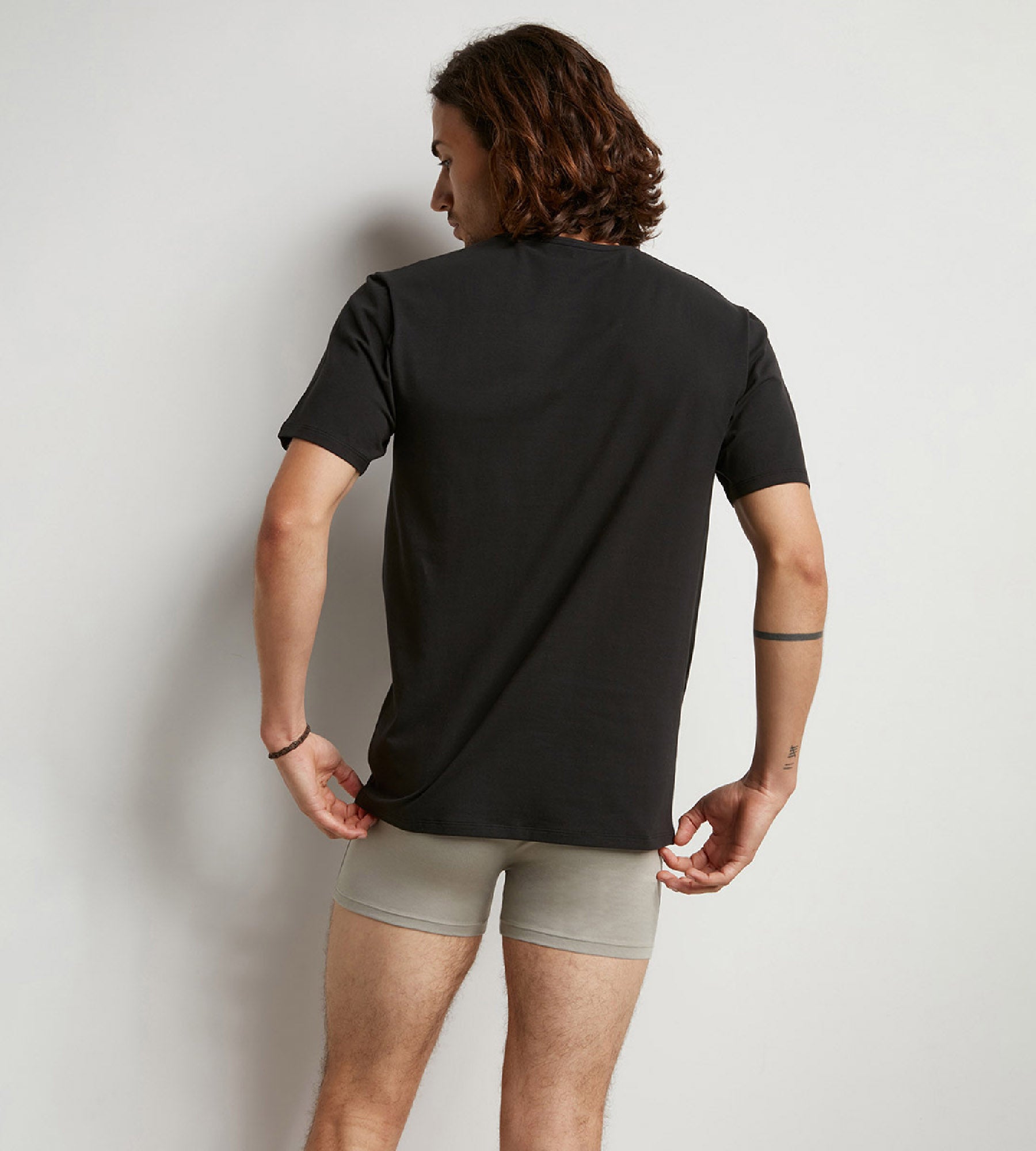 DIM 2er-Pack schwarze T-Shirts mit Rundhals und Wärmeregulierung - Regul'Activ