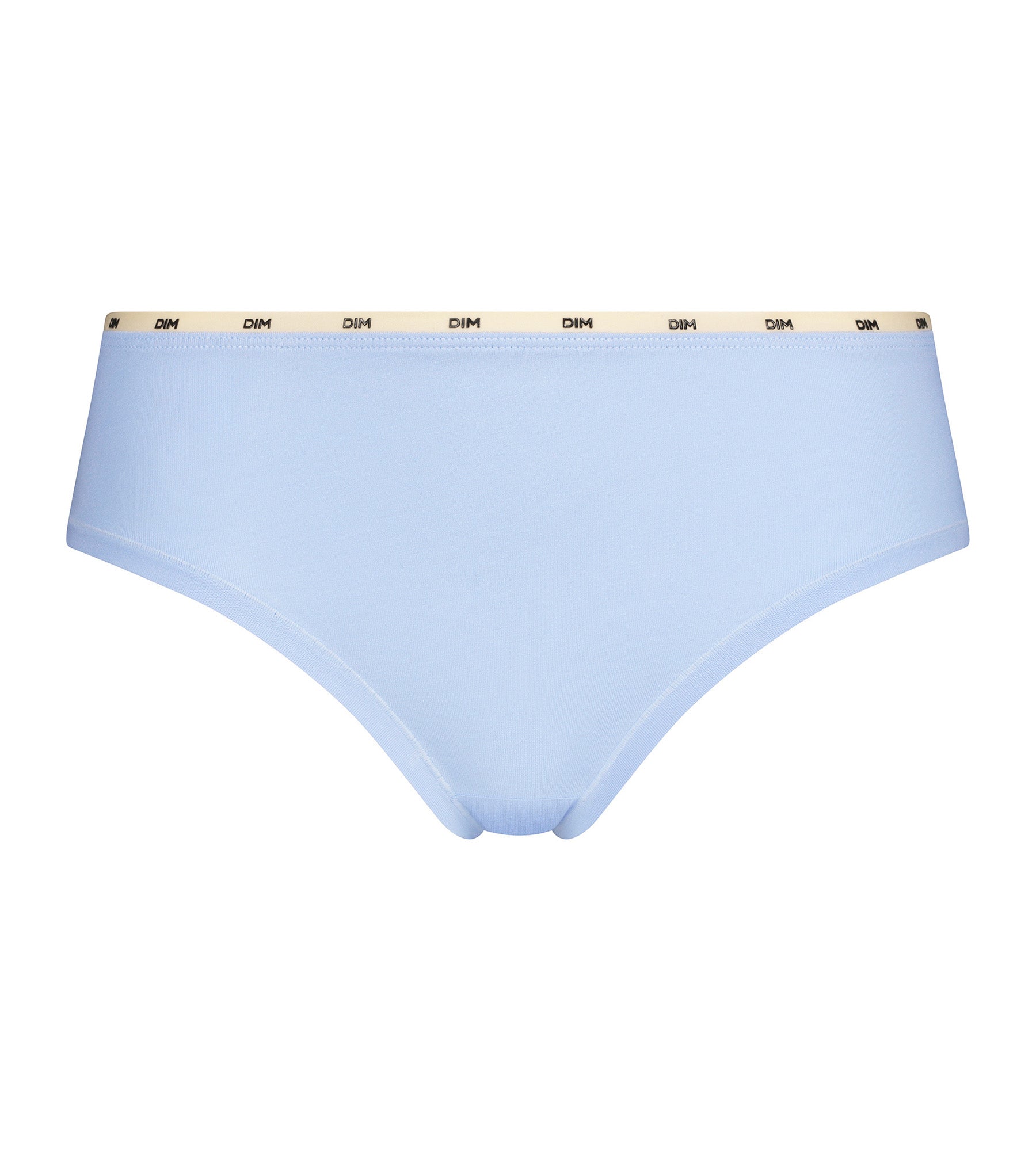 DIM Azurblauer Slip aus Stretch-Baumwolle - Icons Essentiel