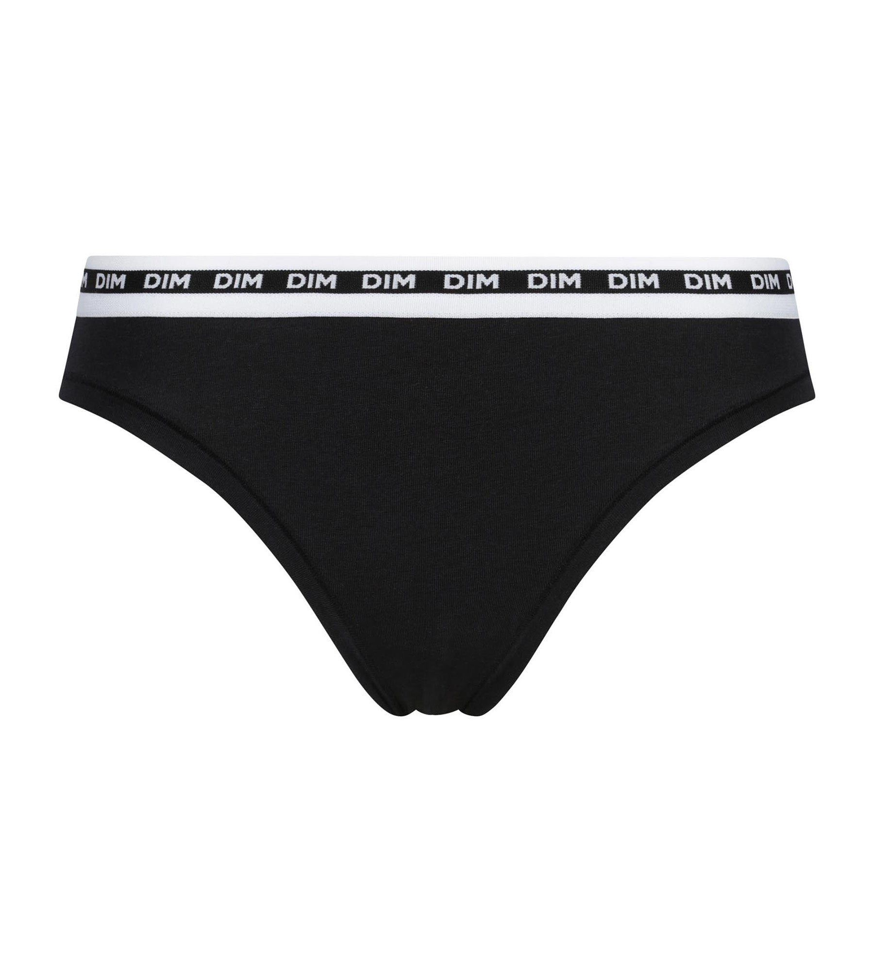 DIM Slip, Frau, Schwarz, schmaler Gürtel Dim Icons