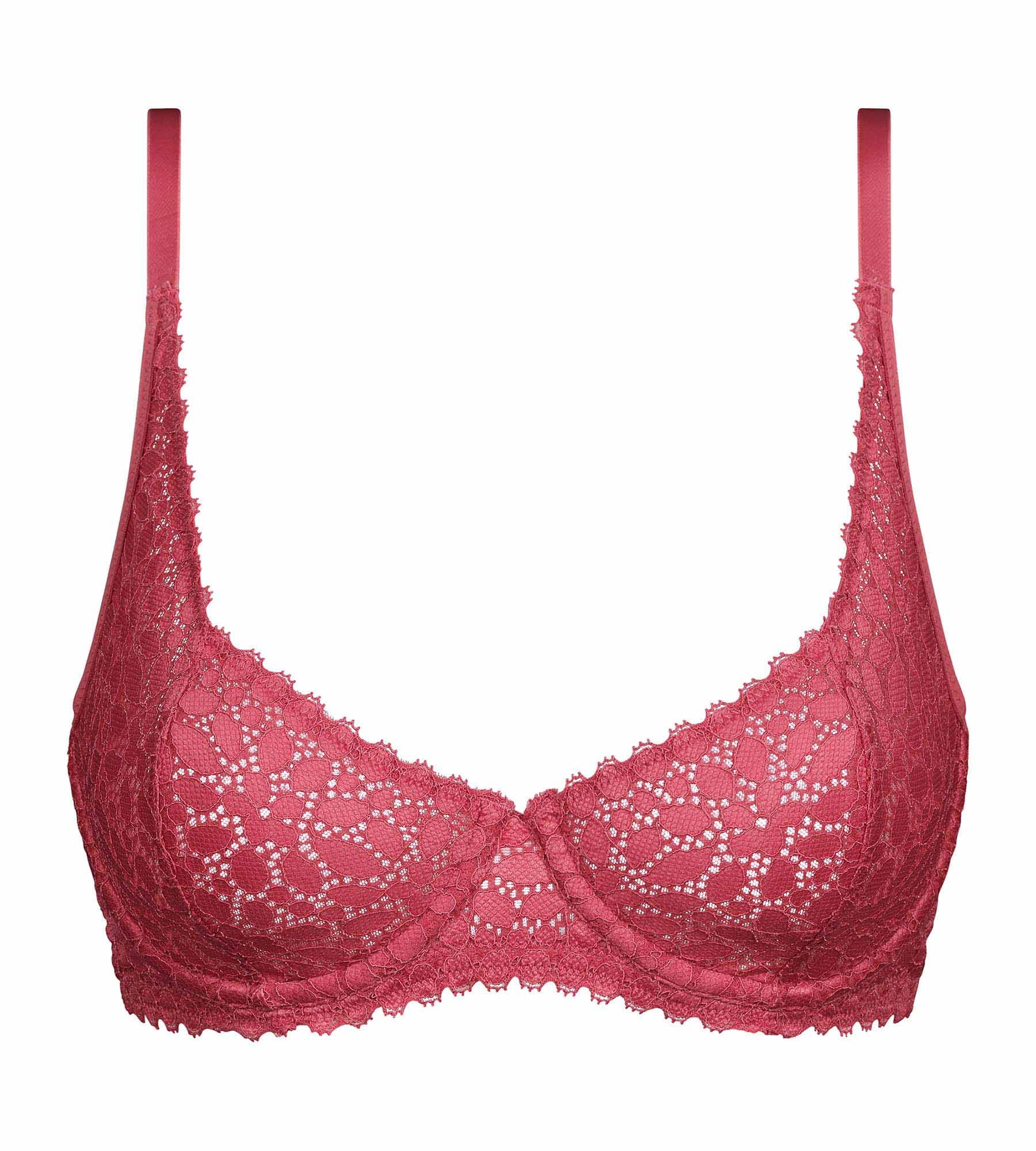 DIM Rosa Bügel-BH aus floraler Spitze – Dim Daily