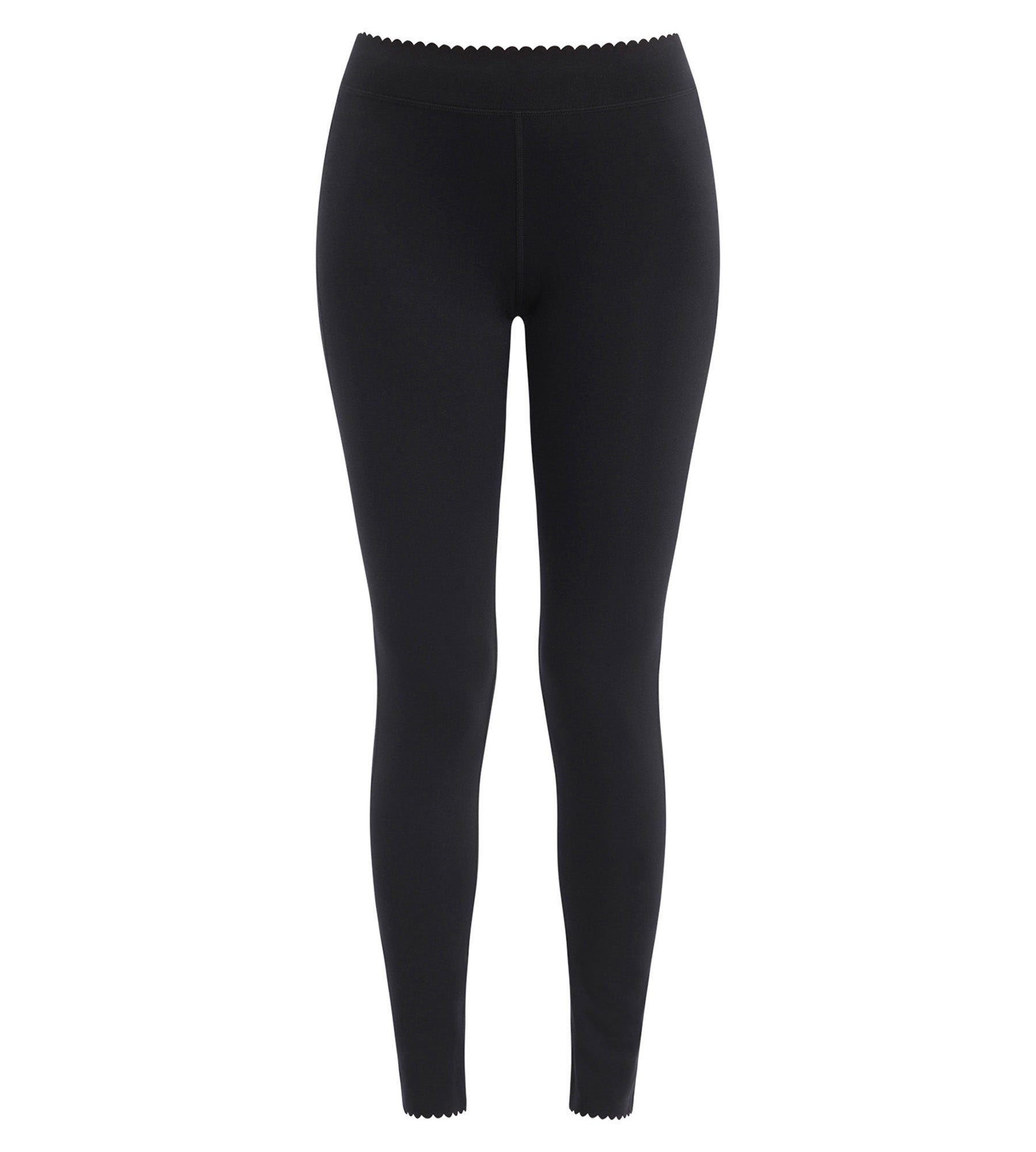 DIM Schwarze blickdichte Damen-Leggings aus Stretch-Baumwolle - Body Touch Easy