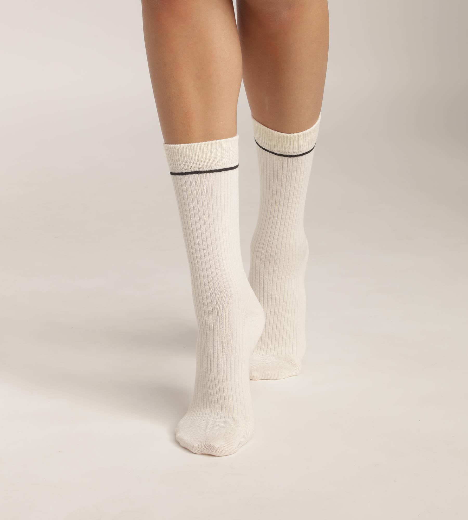 DIM 3er-Pack schwarze/graue Socken aus Baumwolle – EcoDim Sport