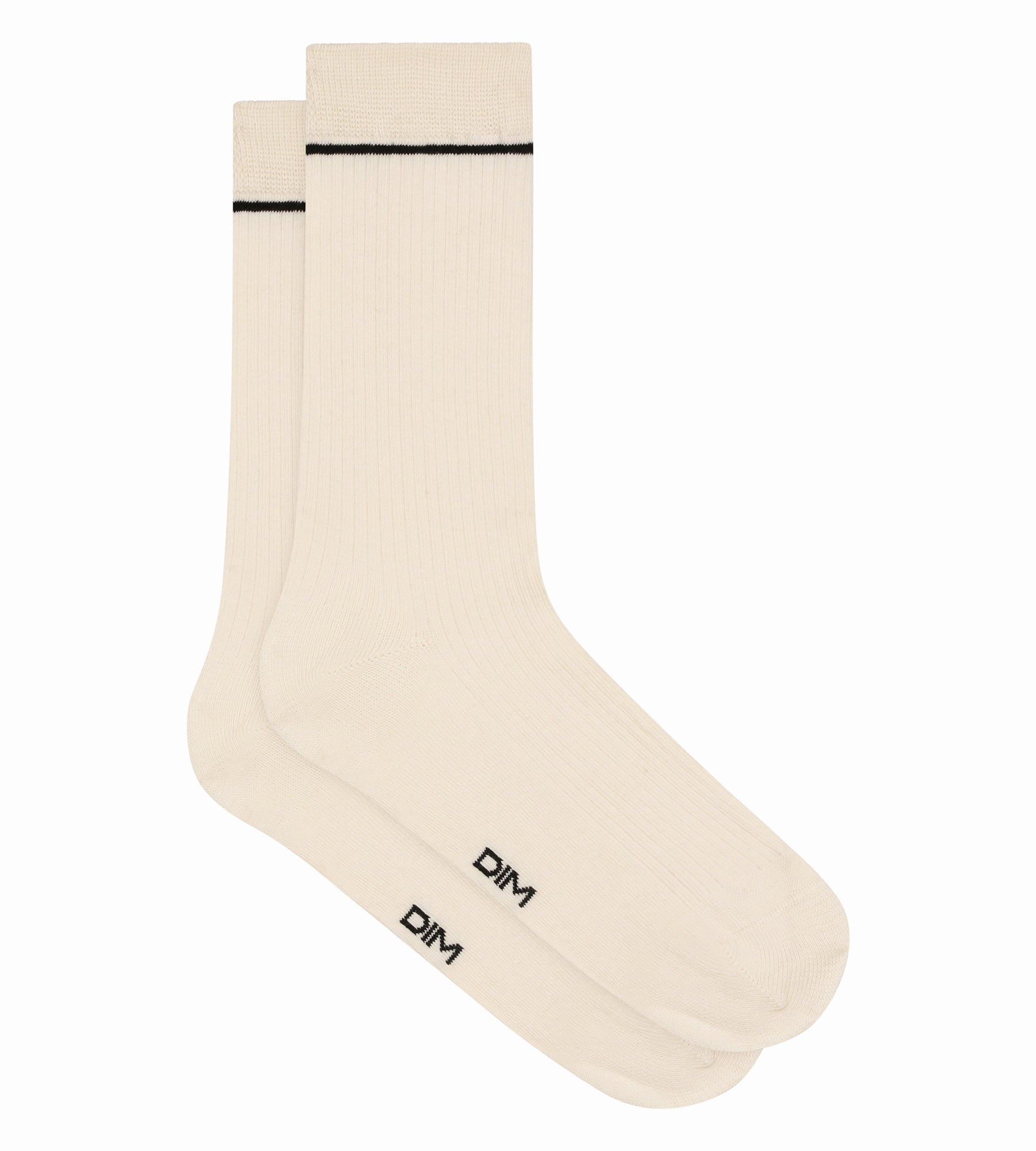 DIM 3er-Pack schwarze/graue Socken aus Baumwolle – EcoDim Sport