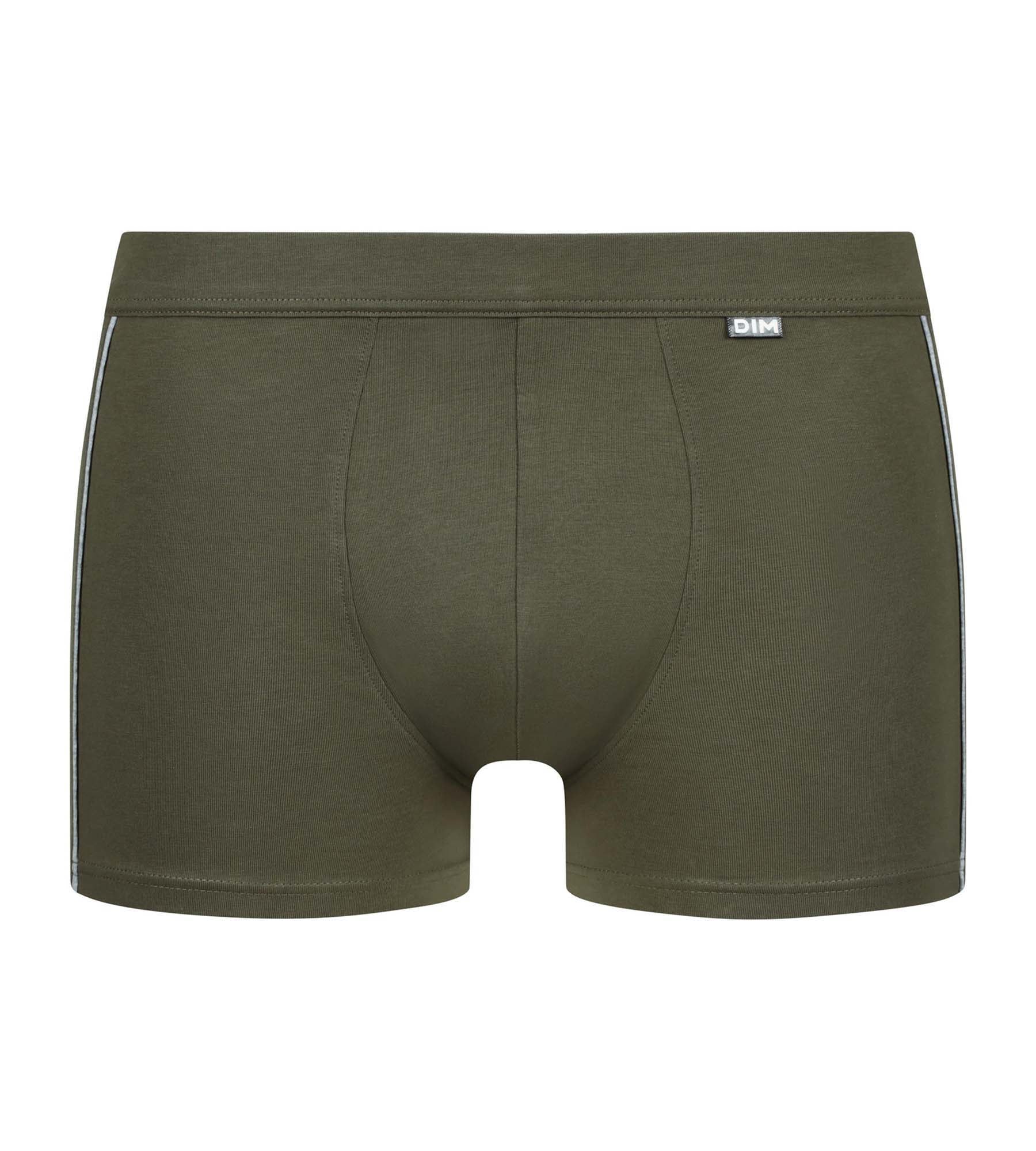 DIM Herren-Boxershorts Grün Camouflage Classic Cotton