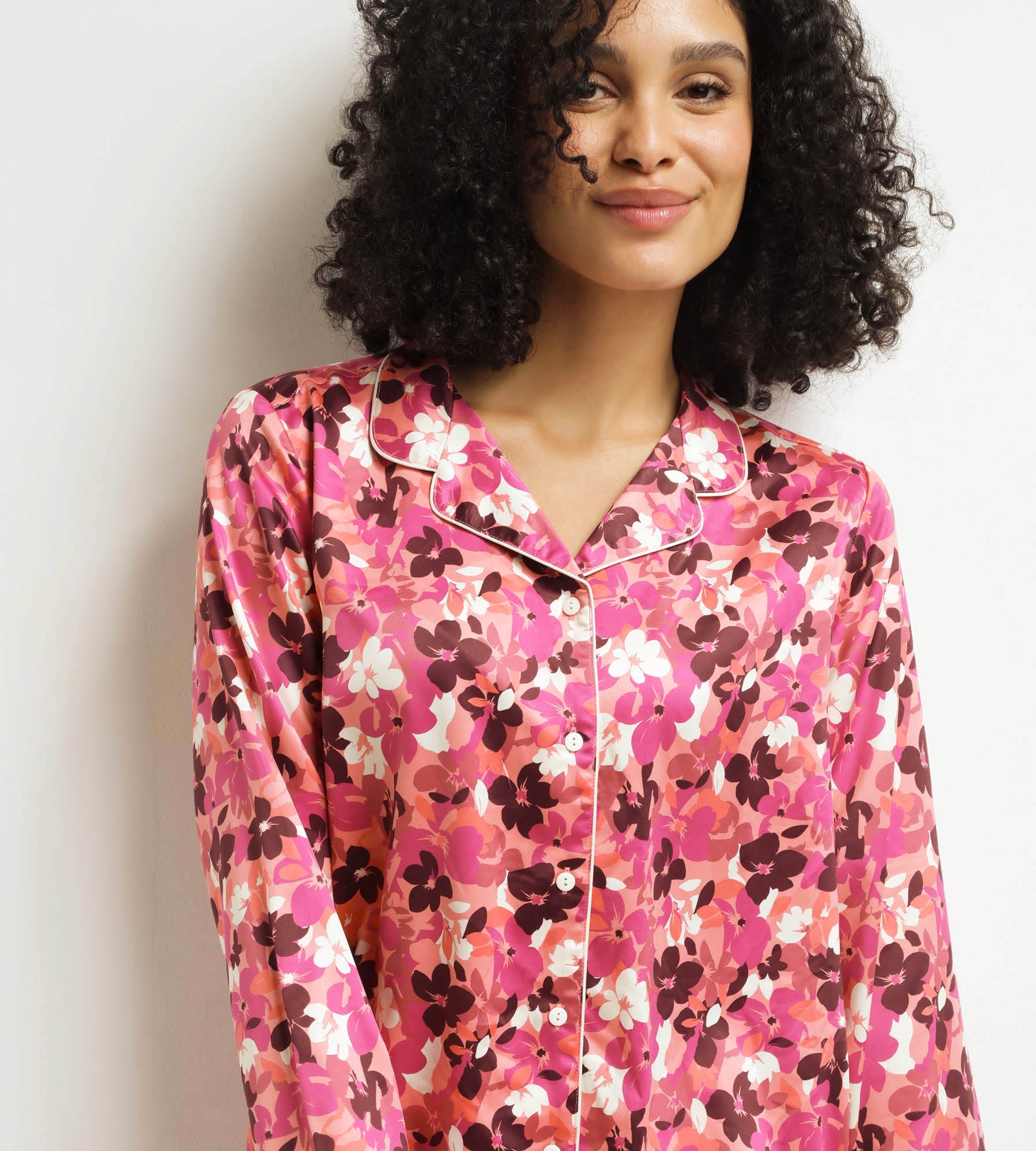 DIM Pyjama-Set für Frauen Feige mit Blumen Don't Disturb