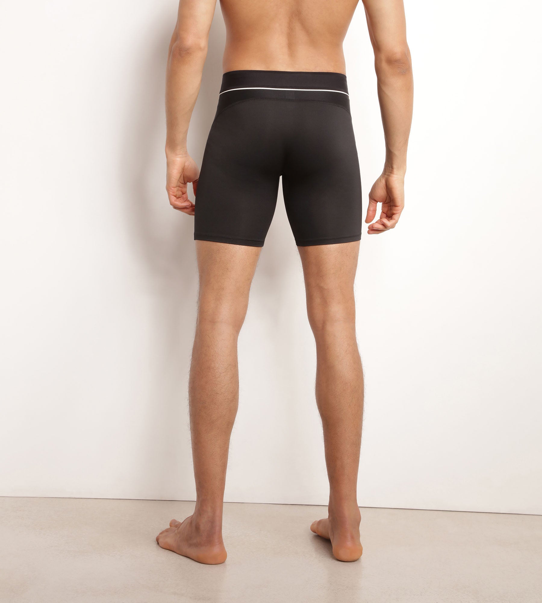 DIM Herren-Boxershorts aus Mikrofaser und Mesh Black Dim Move