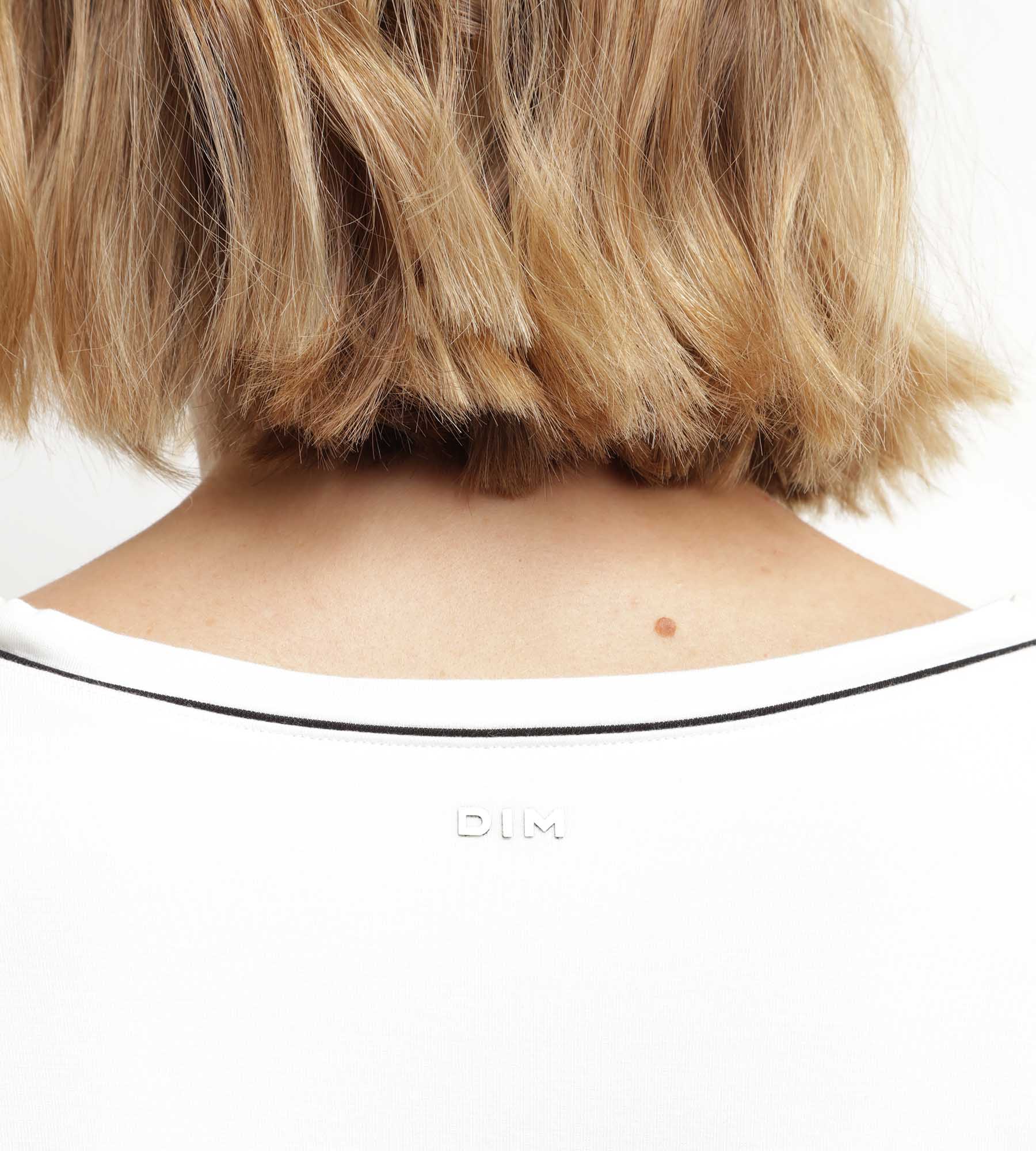 DIM Sport-T-Shirt für Damen mit offenem Rücken aus ungebleichter Viskose Dim Move