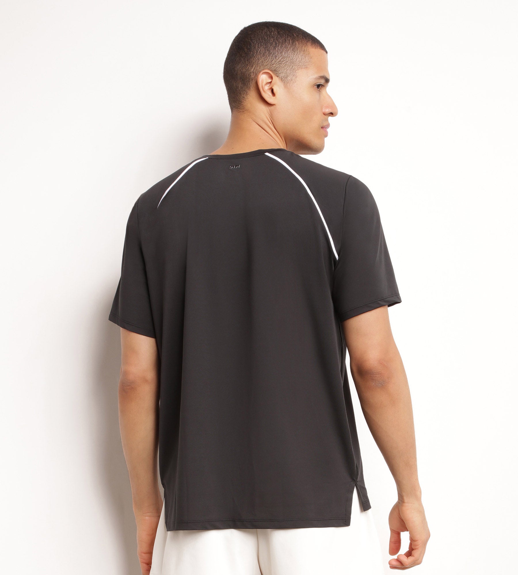 DIM Atmungsaktives Sport-T-Shirt für Herren Black Dim Move