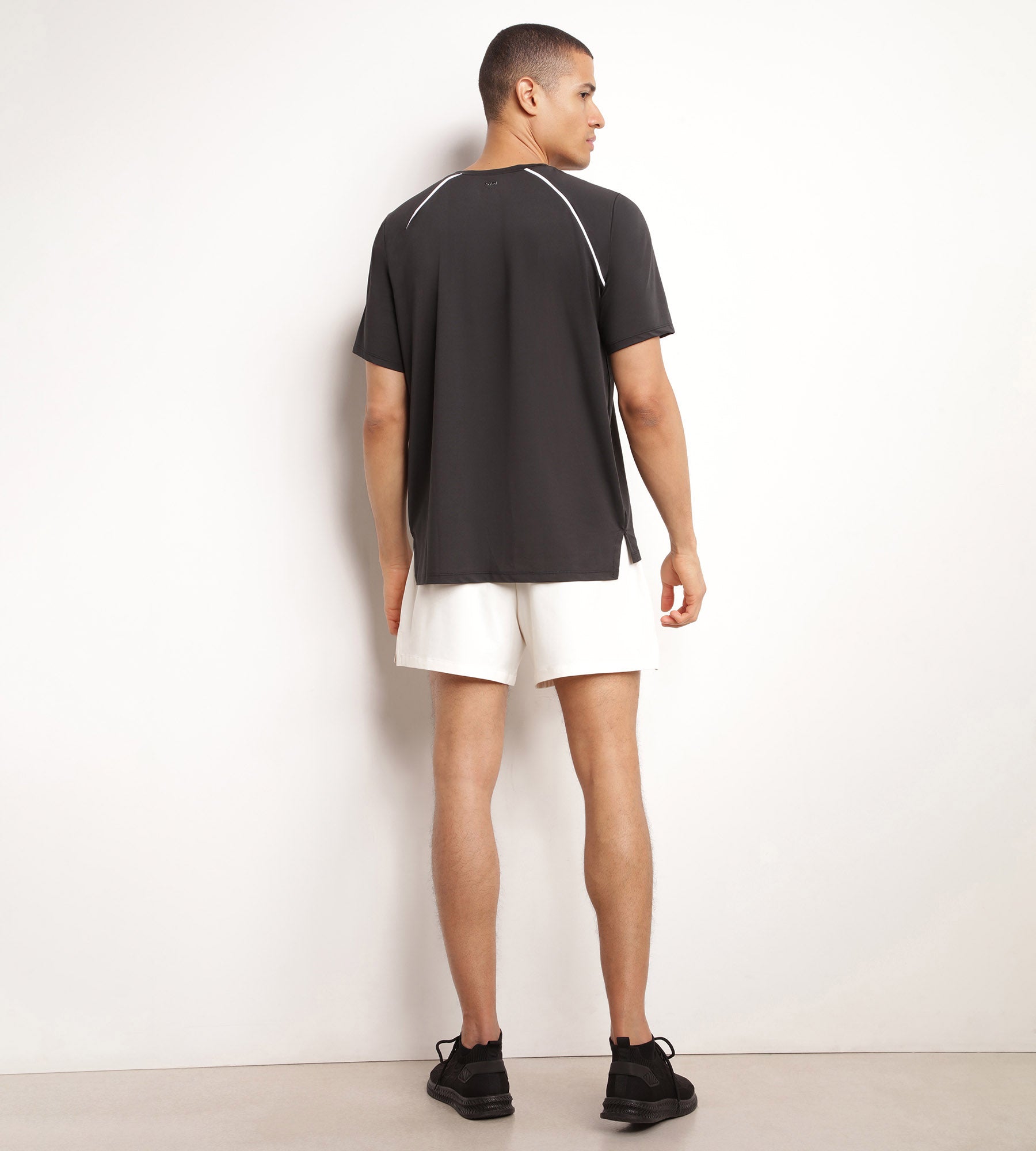 DIM Atmungsaktives Sport-T-Shirt für Herren Black Dim Move