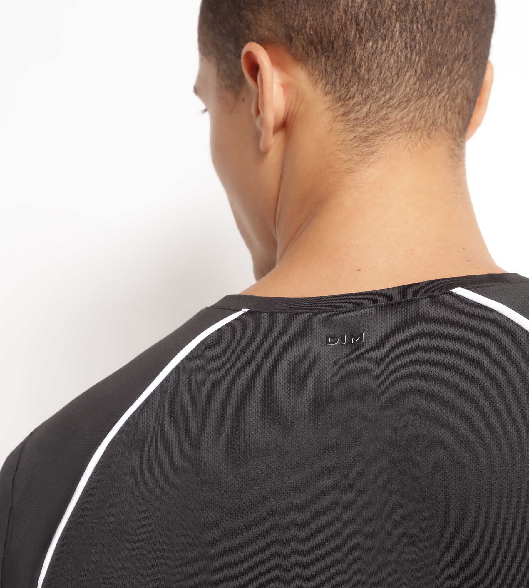 DIM Atmungsaktives Sport-T-Shirt für Herren Black Dim Move