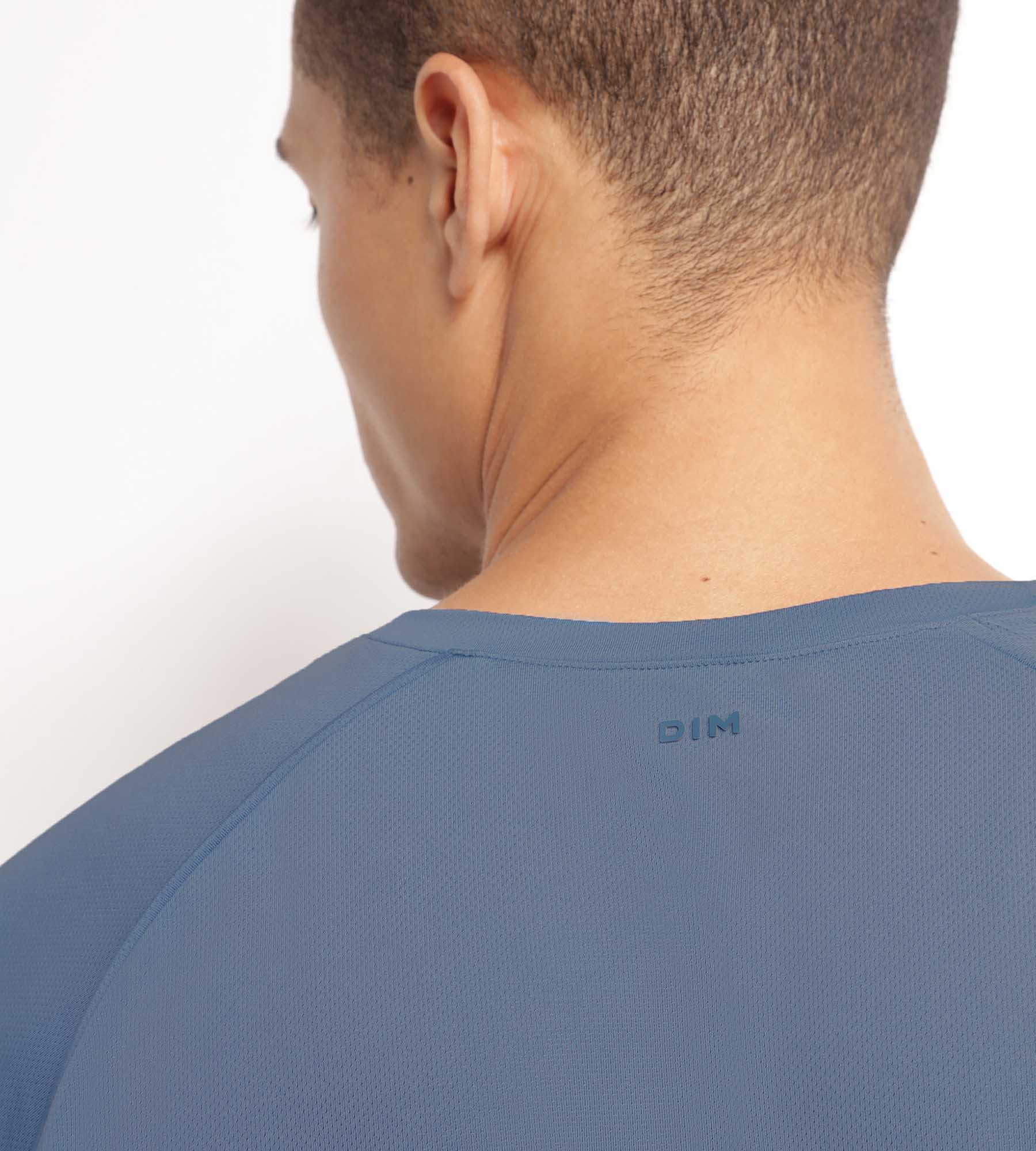 DIM Atmungsaktives Sport-T-Shirt für Herren Blue Jean Dim Move
