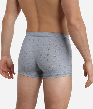 3er-Pack rote/carmine-blaue Boxershorts für Jungen aus Baumwolle mit Stretch – Ecodim