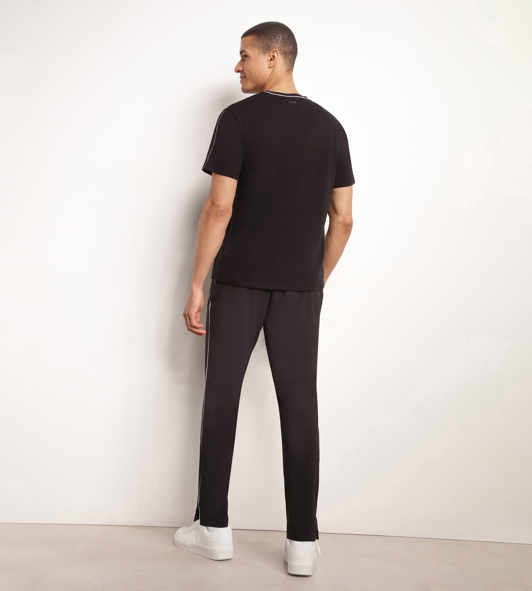 DIM Thermoregulierendes Sport-T-Shirt für Herren aus Jersey Black Dim Move