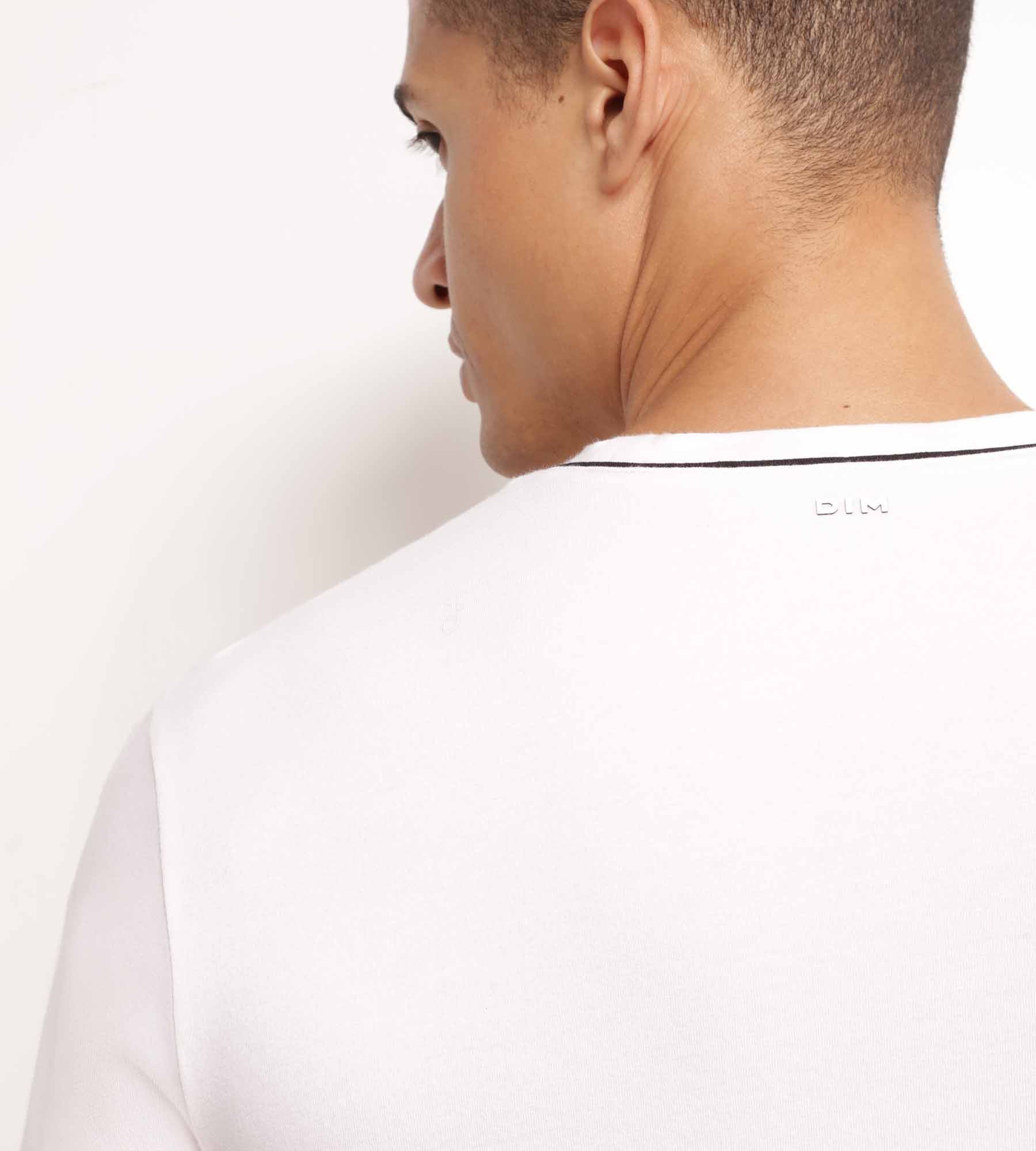 DIM Thermoregulierendes Sport-T-Shirt für Herren aus Ecru-Jersey Dim Move