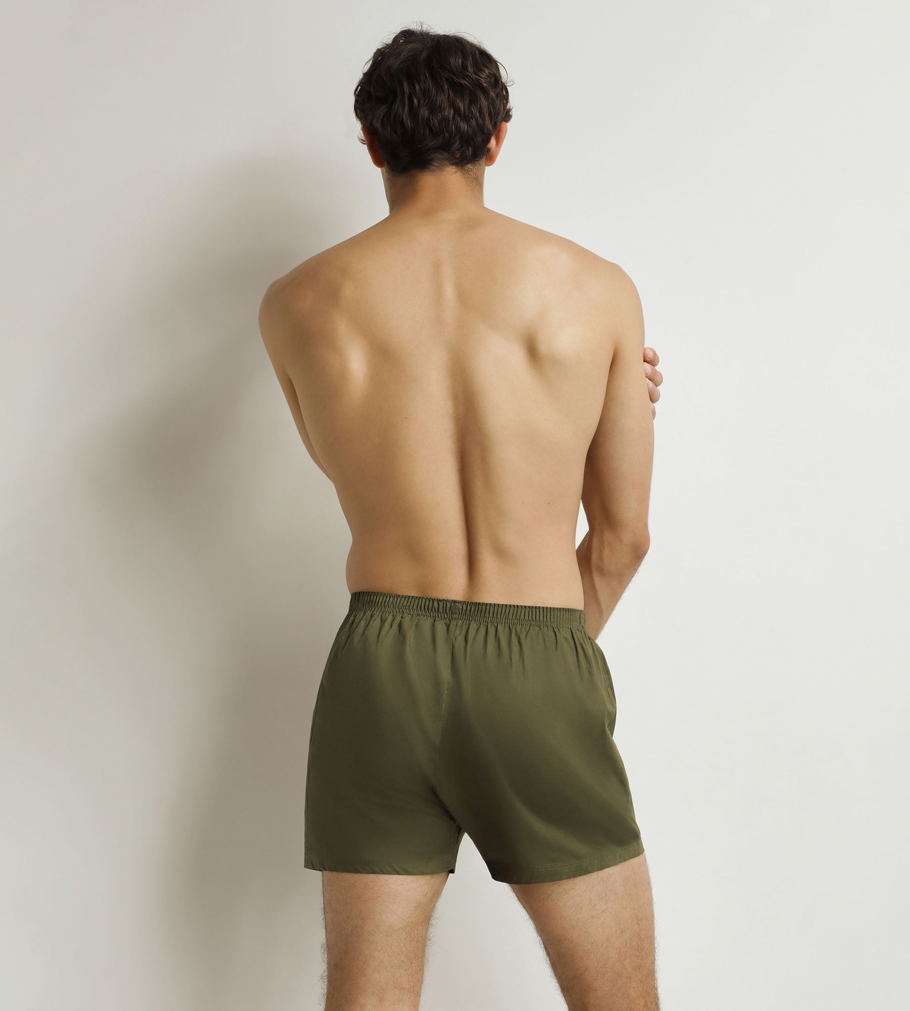 DIM Herren-Unterhose Grün Tennis Baumwolle Stretch