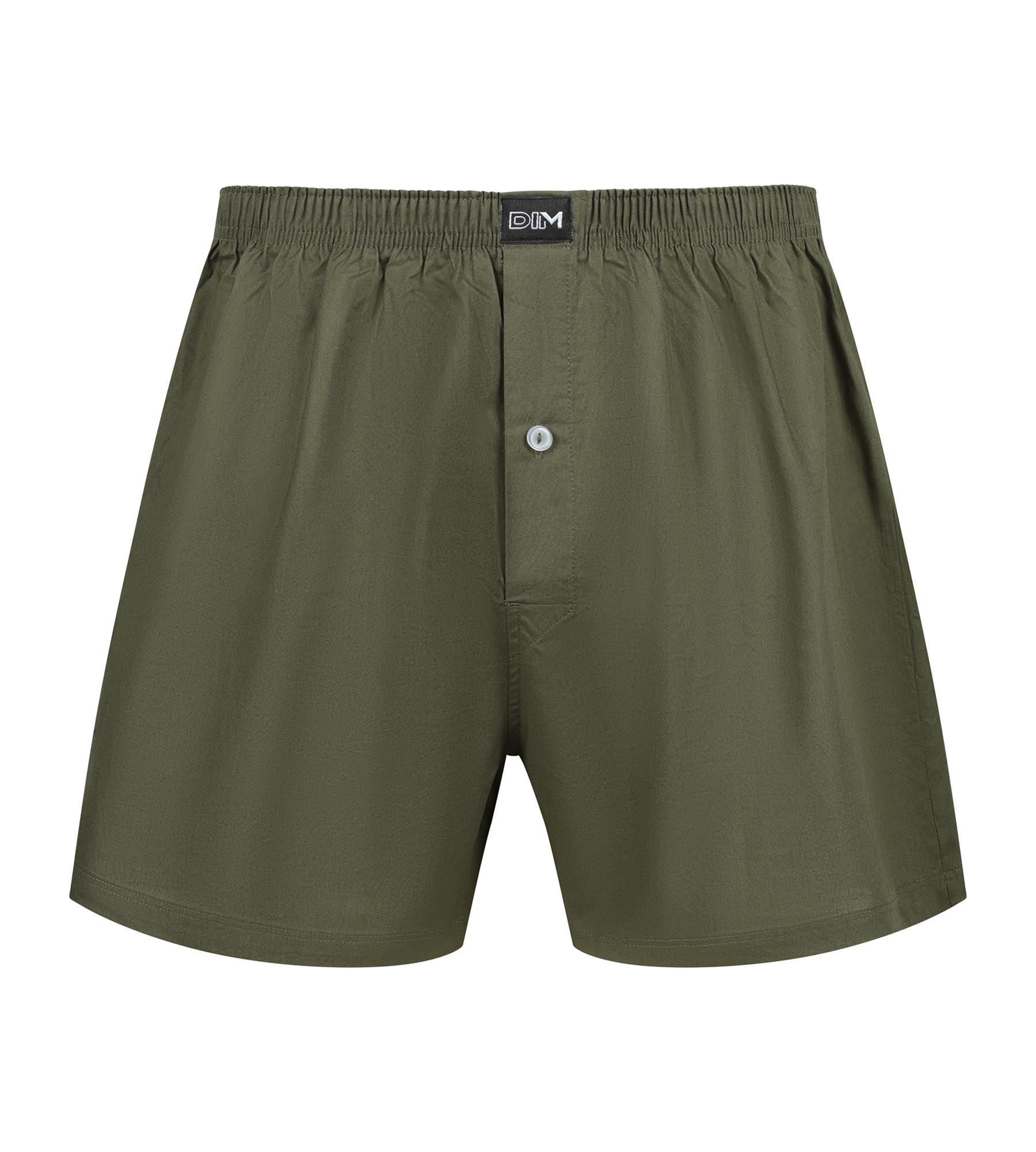 DIM Herren-Unterhose Grün Tennis Baumwolle Stretch
