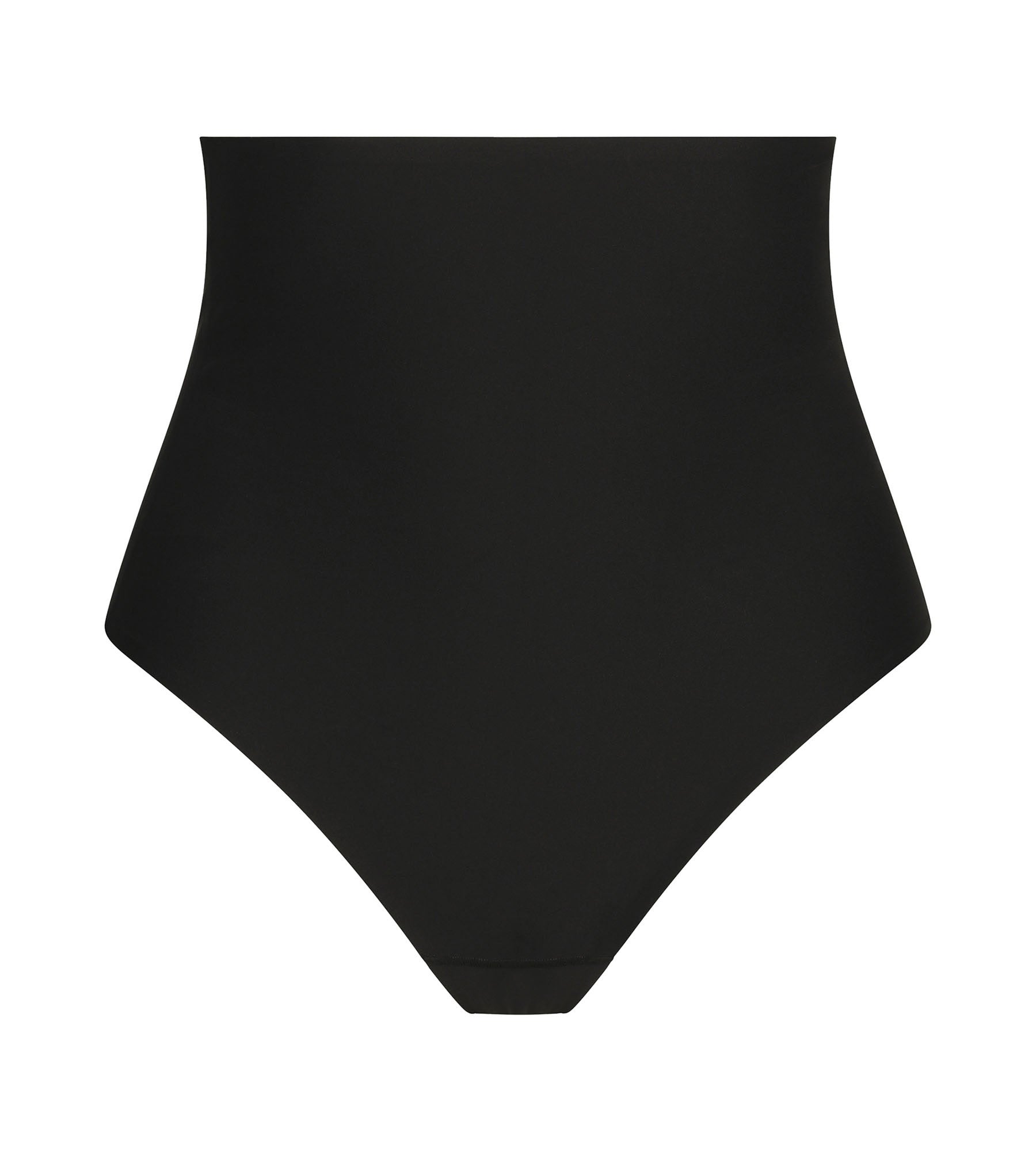 DIM Schwarzer nahtloser Shaping-Slip für Damen mit hohem Bund – DIM Silhouette Invisible