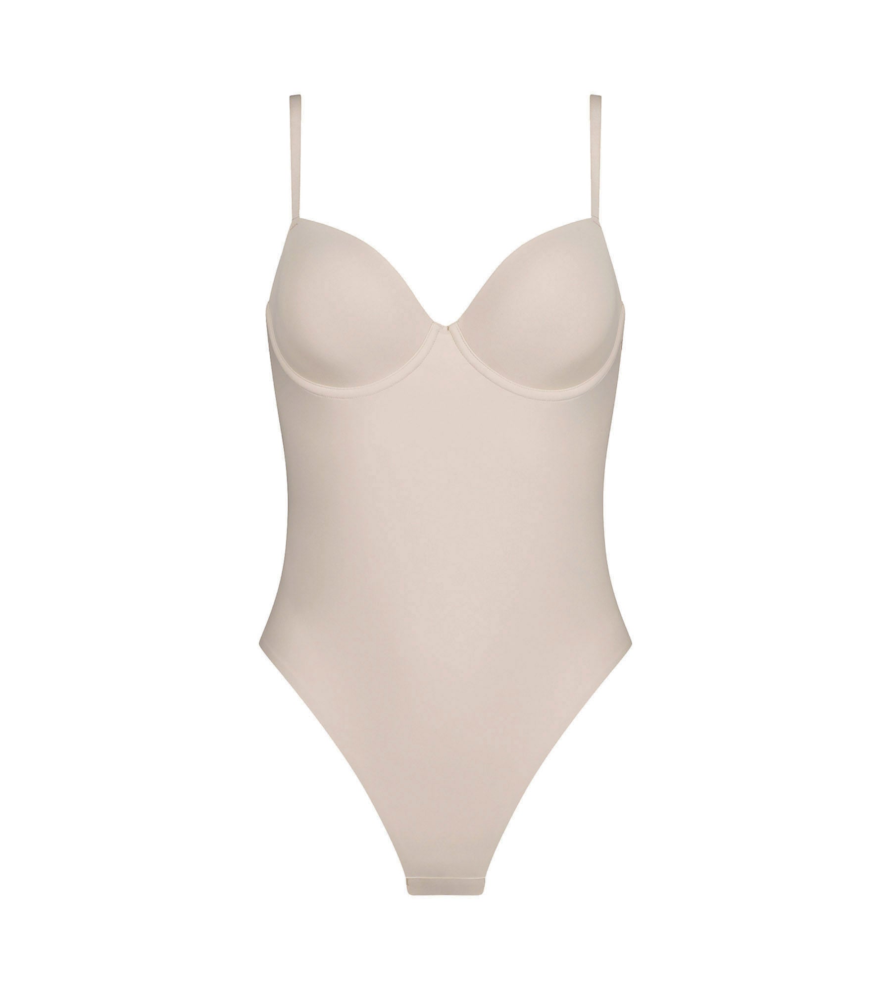 DIM Hautfarbener Mikrofaser-Shaping-Body-String – DIM Silhouette Invisible